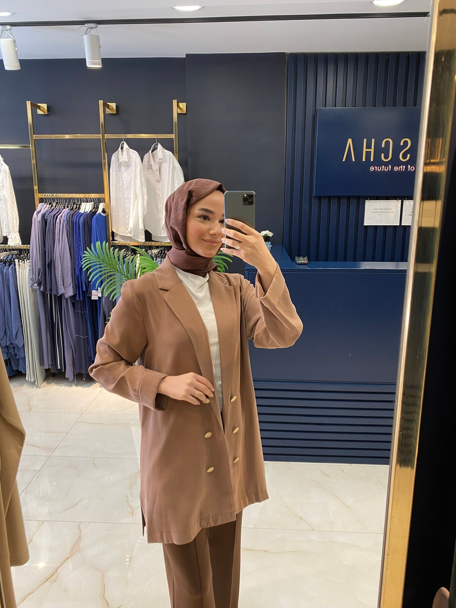 Heddy Düğmeli Tensel Blazer Ceket 25223