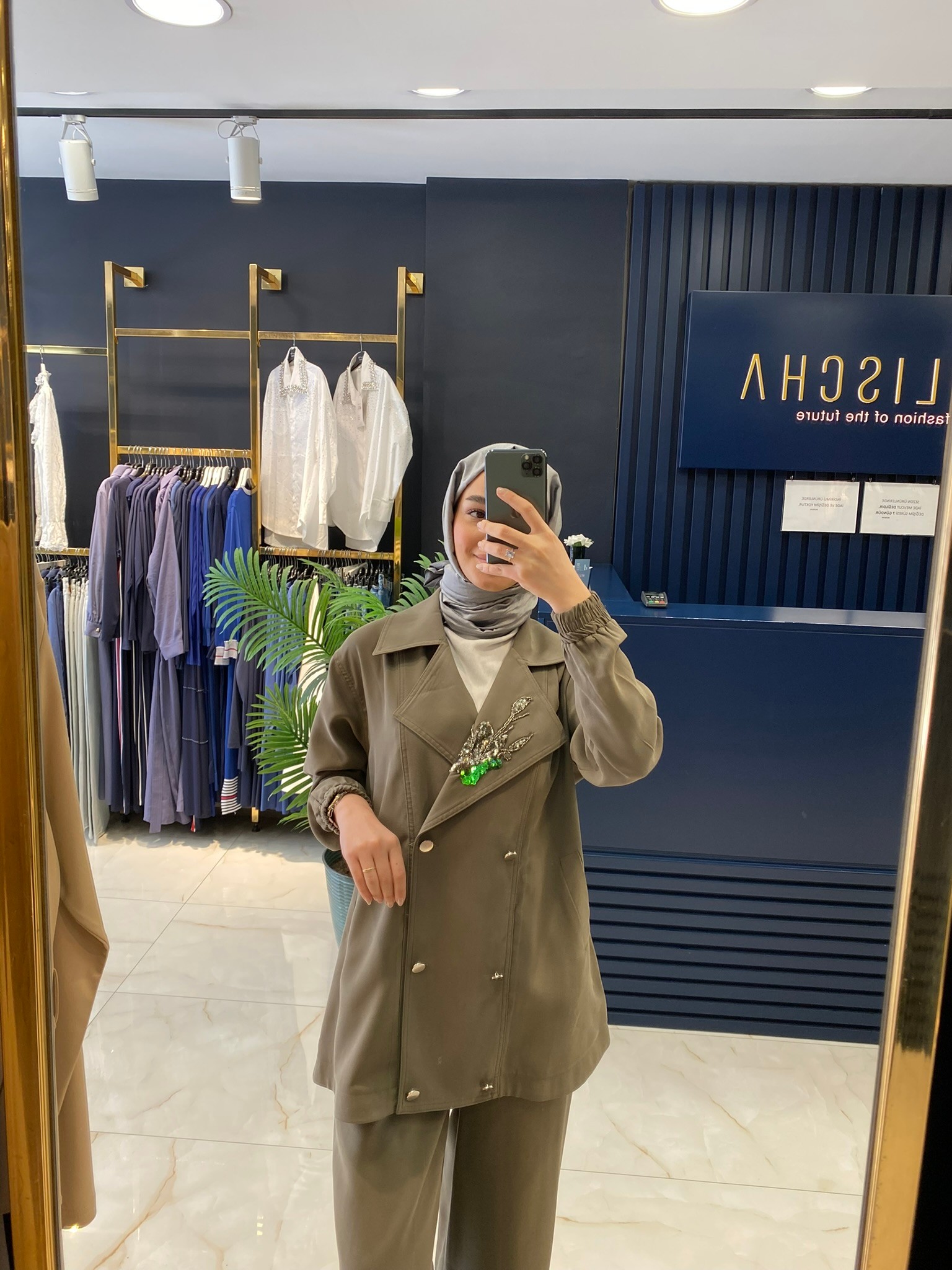 Heddy Ceketi Pul Detaylı Pantolonlu Takım 25415