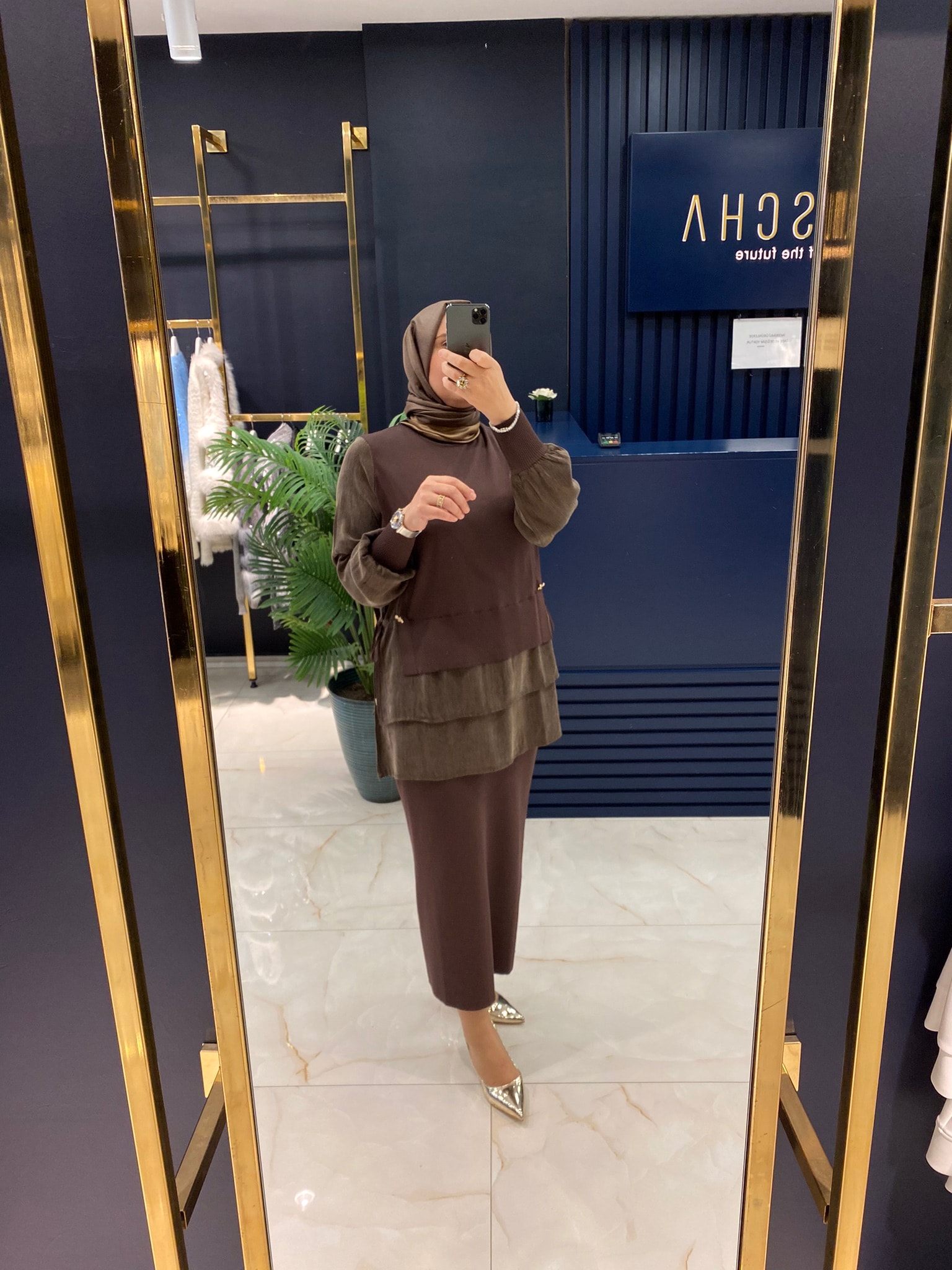 NİLİWİ TRİKO 3107 KATLI KUPRA TUNİK