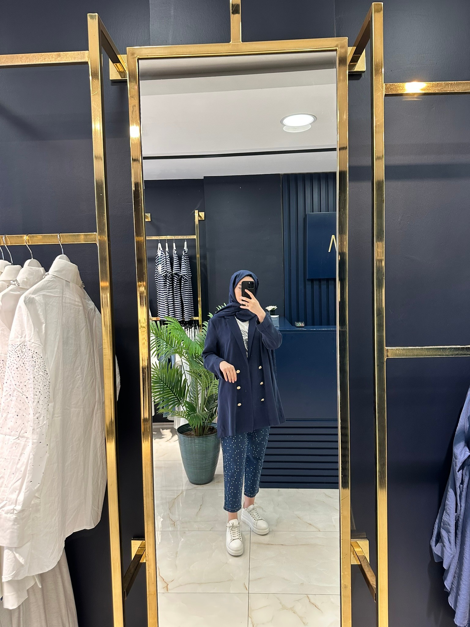 Heddy Düğmeli Tensel Blazer Ceket 25223