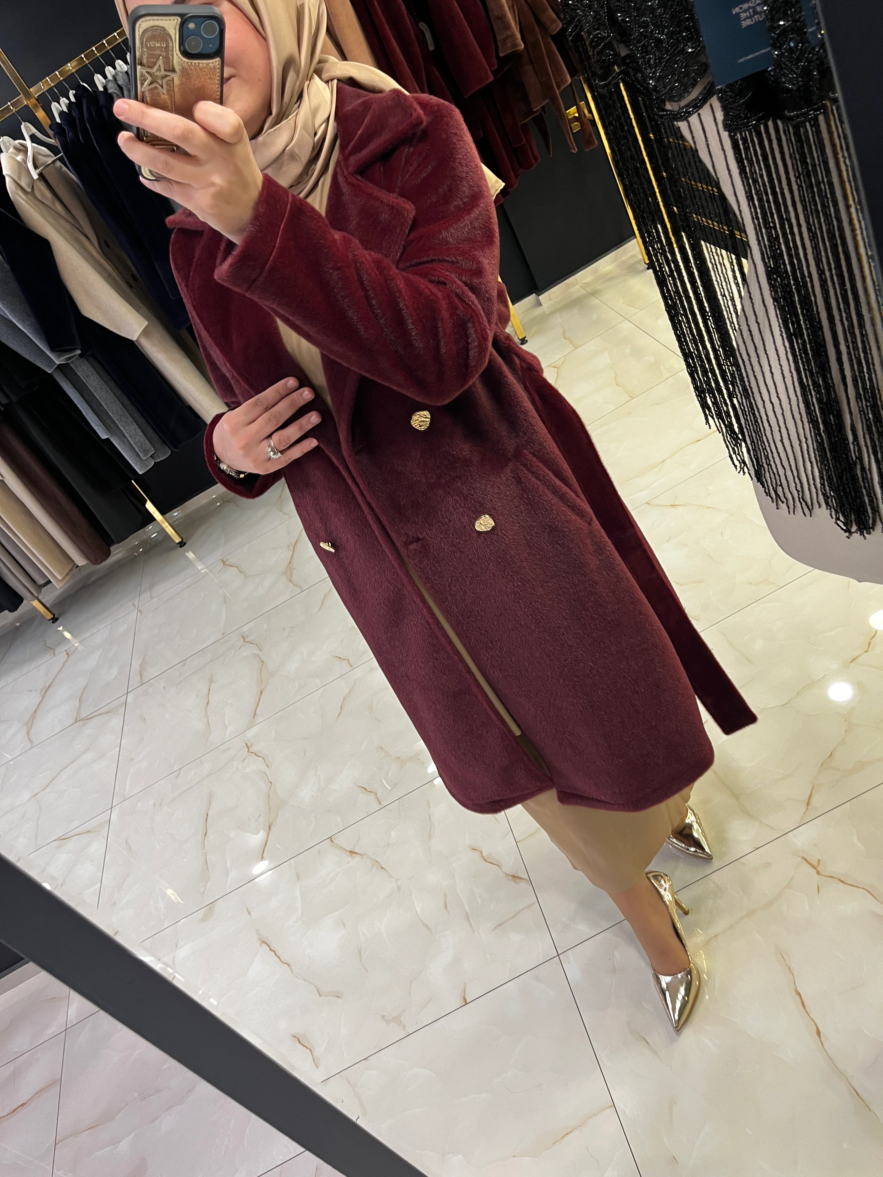 BELİSCHA FOX ASTARSIZ KABAN 6017