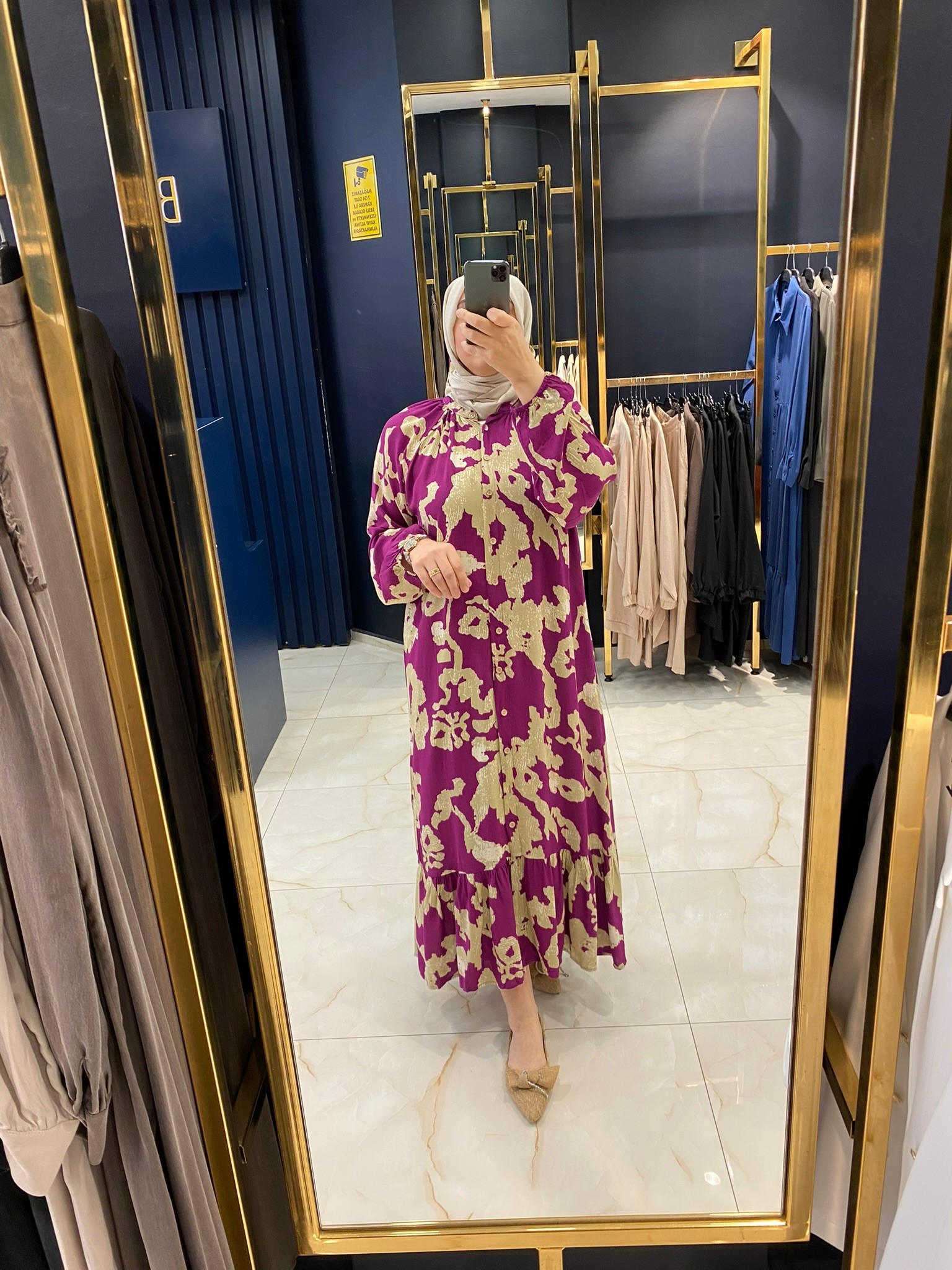 Miss Caba Kemerli Gömlek Elbise 2030