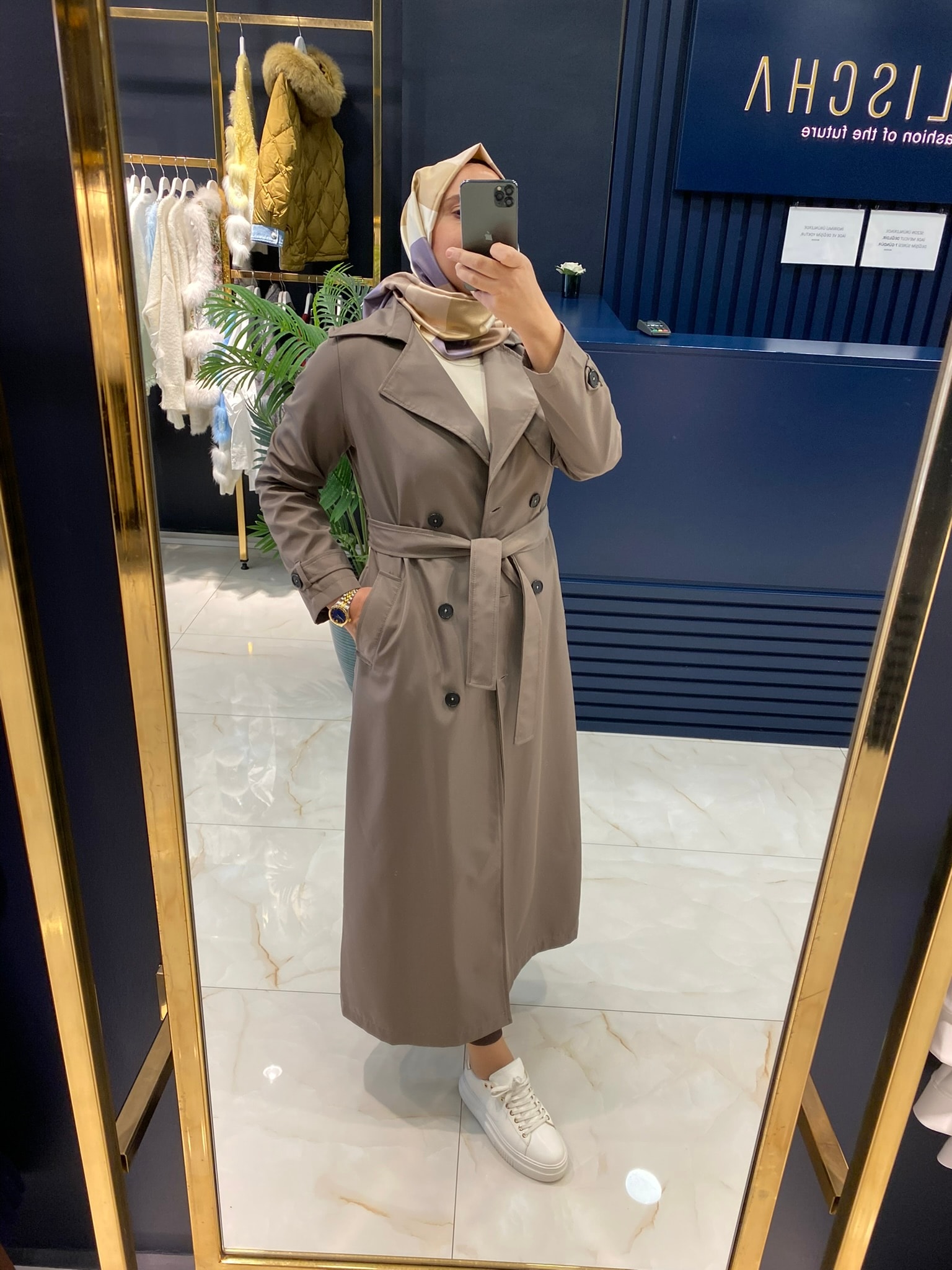 BELİSCHA TAM BOY TRENHÇ 6003