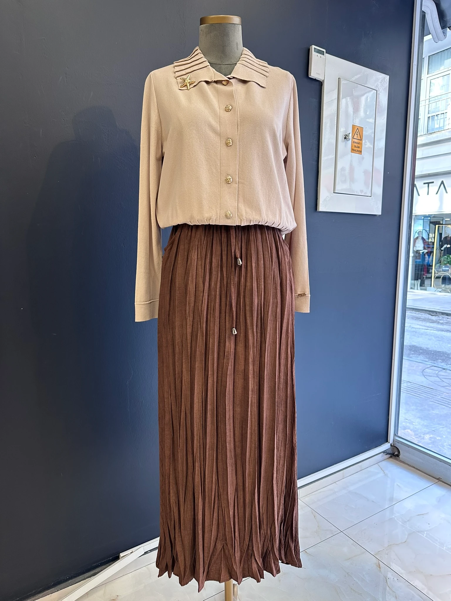 BELİSCHA MEGAN CEPLİ ETEK 1526