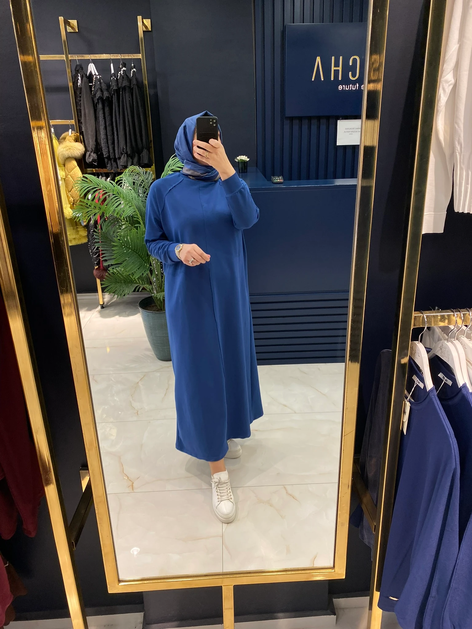 BELİSCHA REGLAN KOL ELBİSE 7029