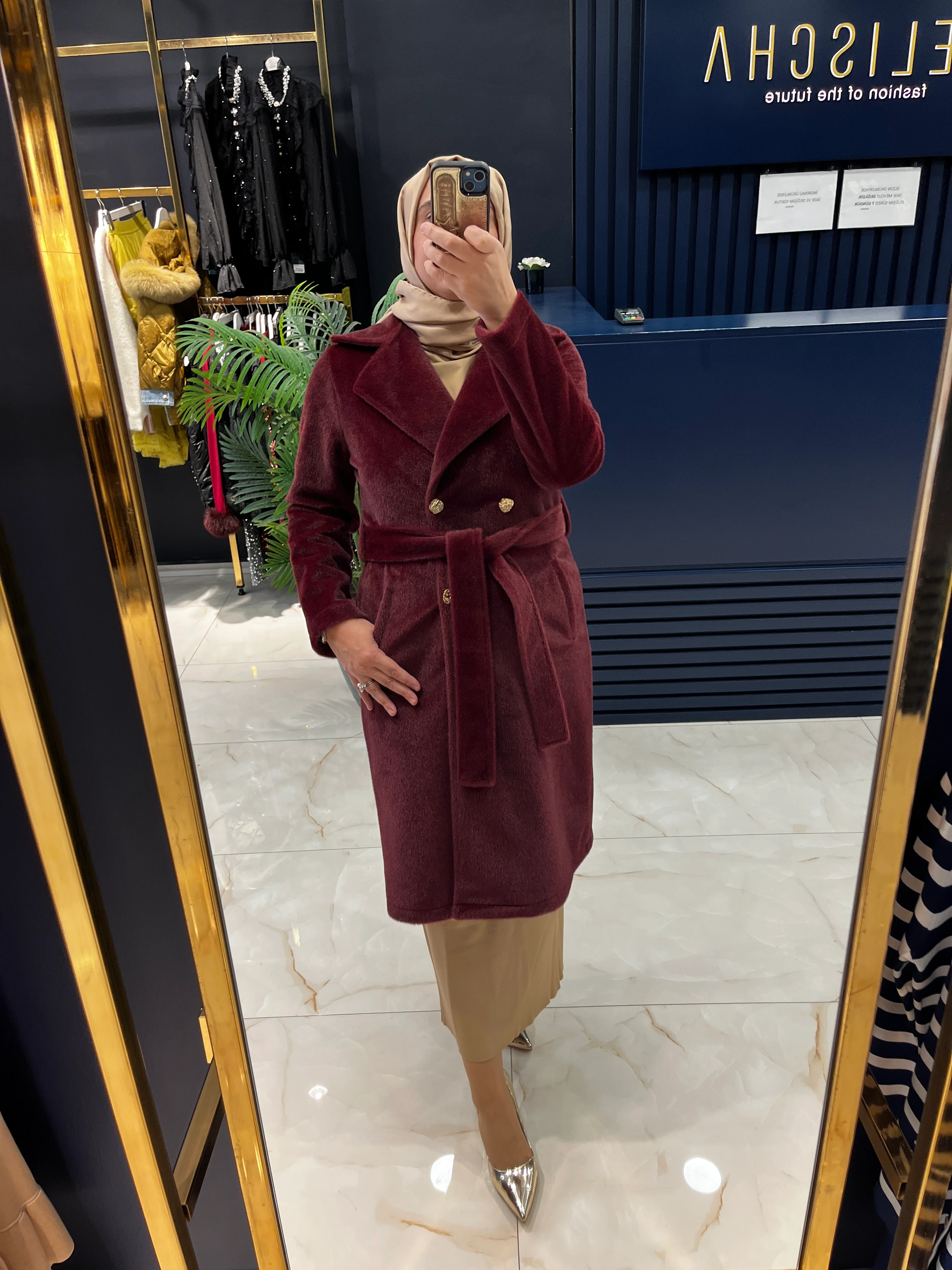 BELİSCHA FOX ASTARSIZ KABAN 6017