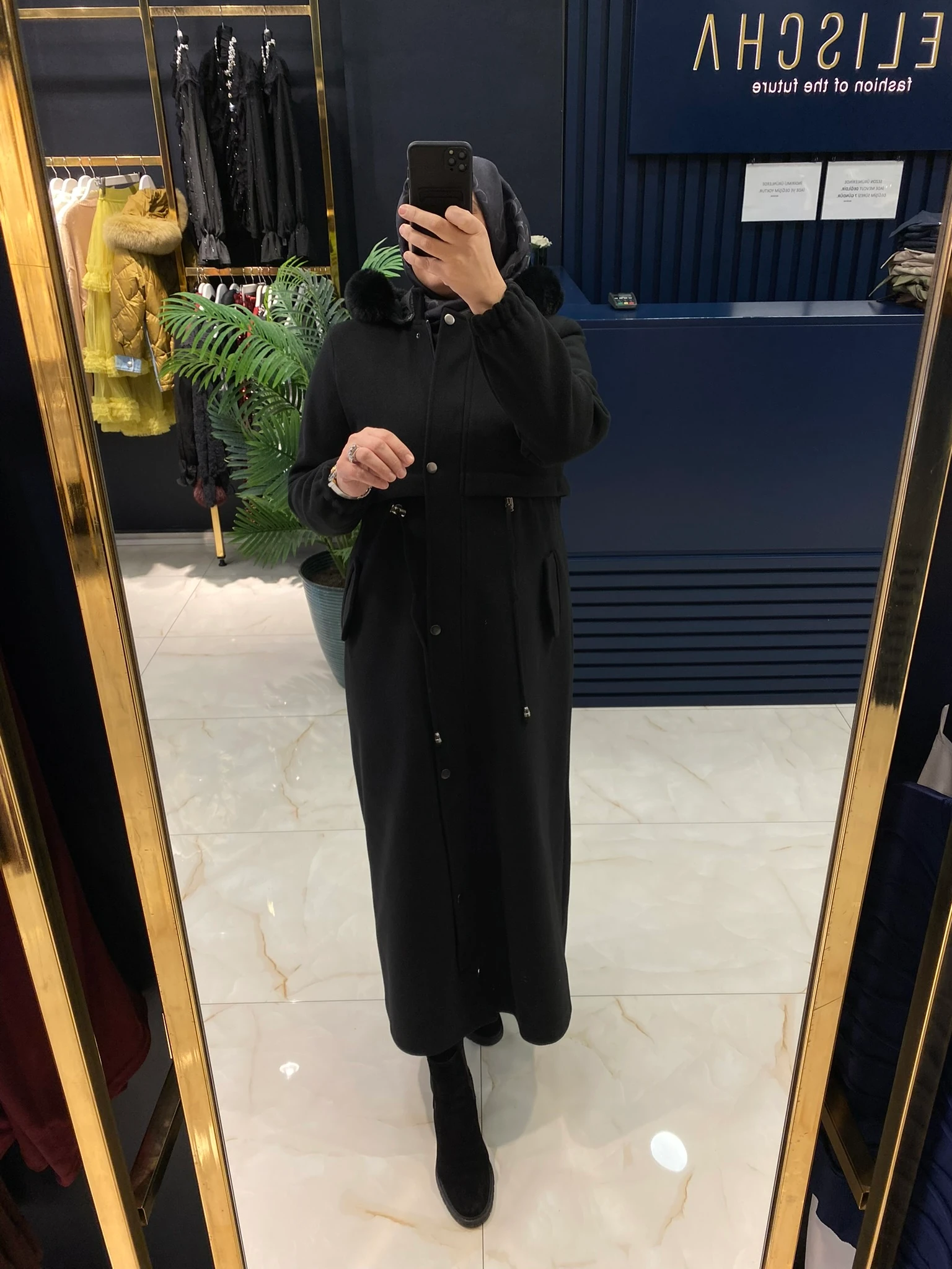 BELİSCHA FERMUARLI KAŞE KABAN 6011