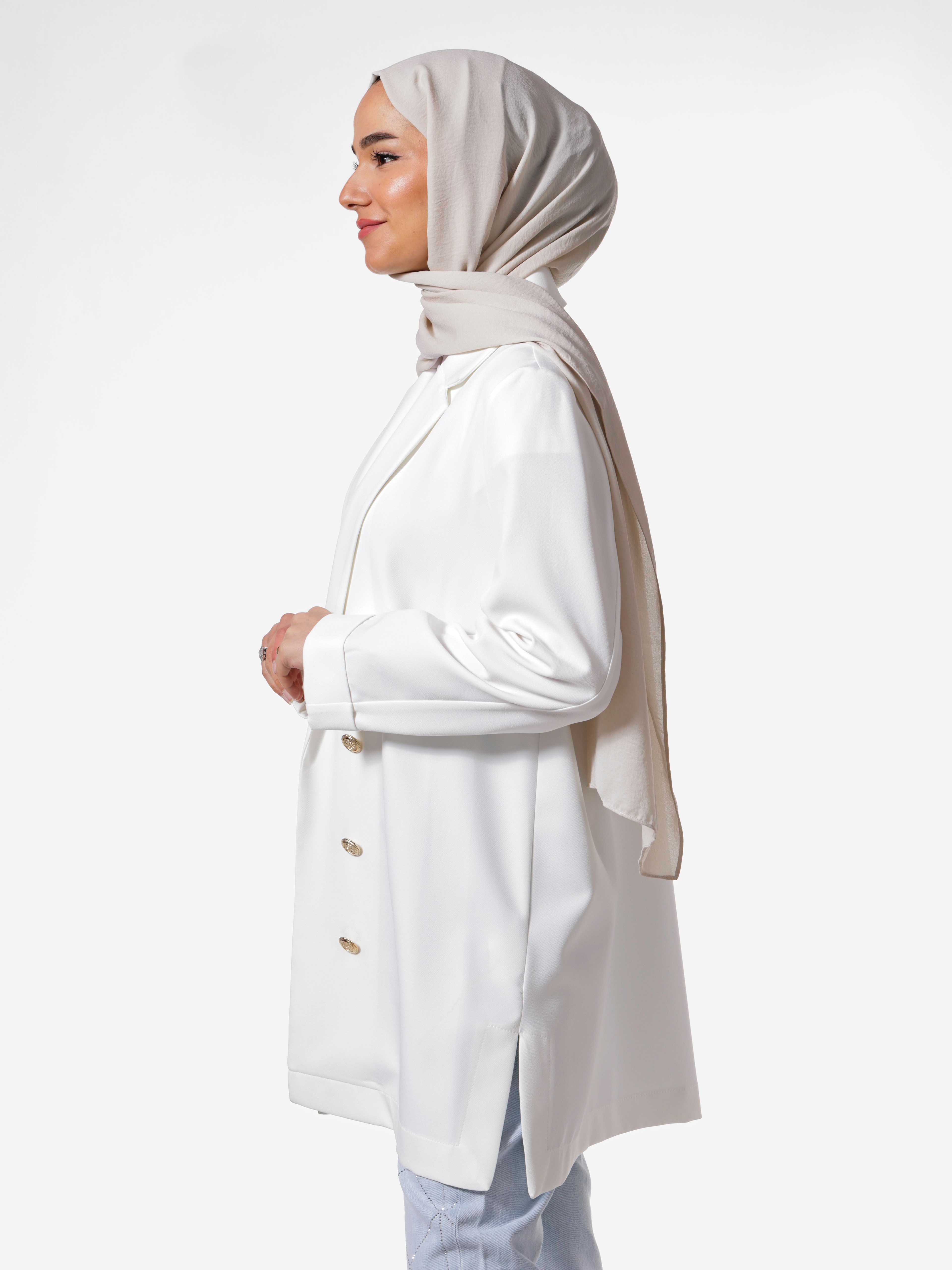 Heddy Düğmeli Astarsız Blazer Ceket 25225