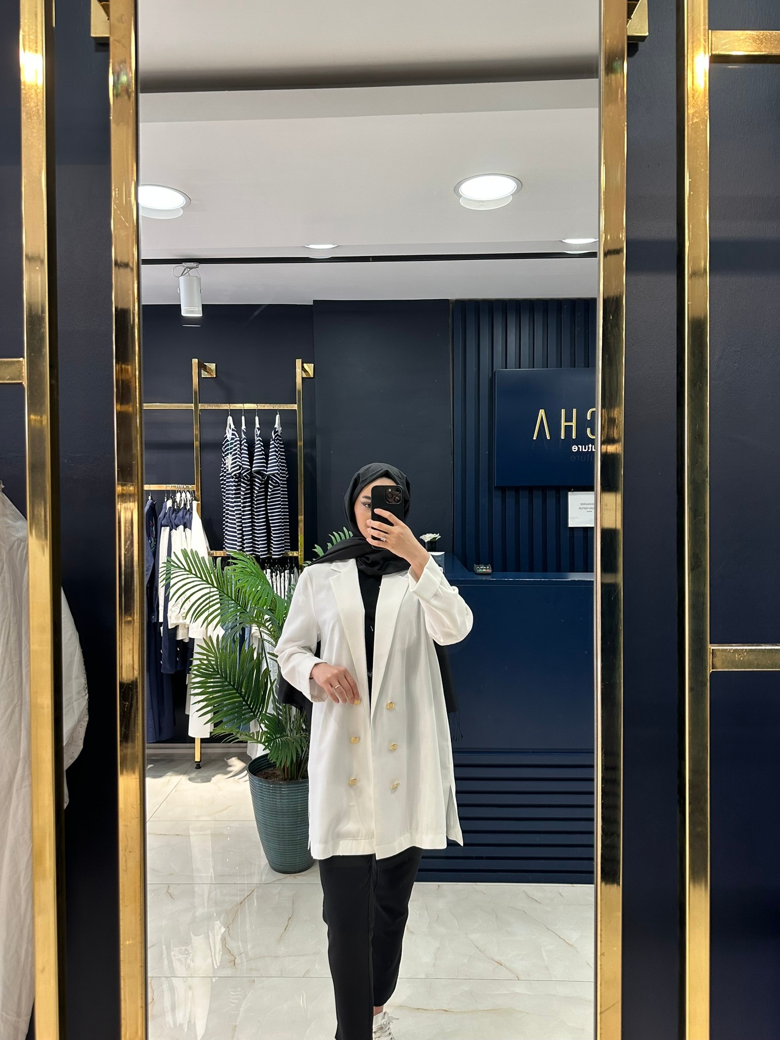 Heddy Düğmeli Tensel Blazer Ceket 25223