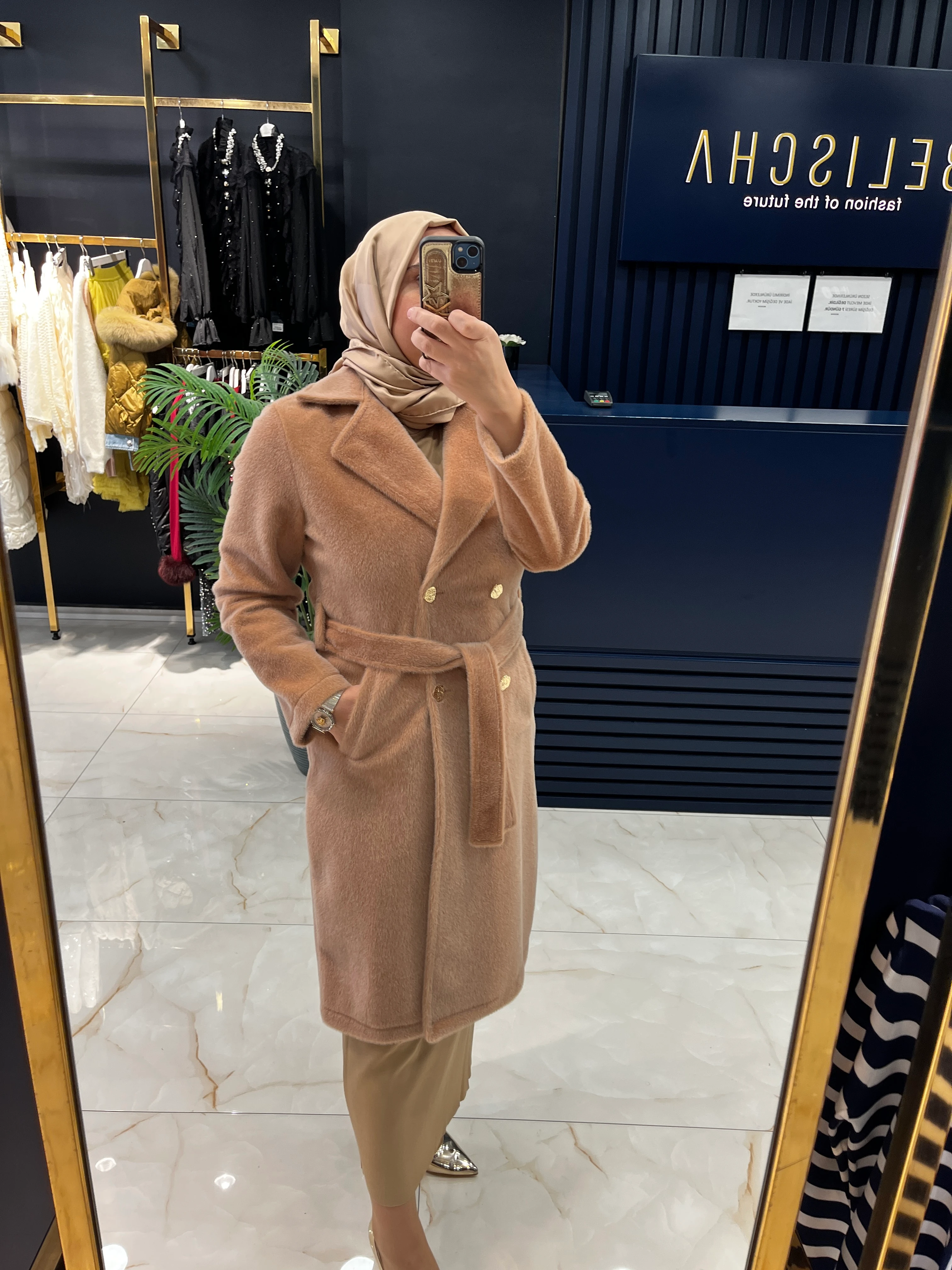 BELİSCHA FOX ASTARSIZ KABAN 6017