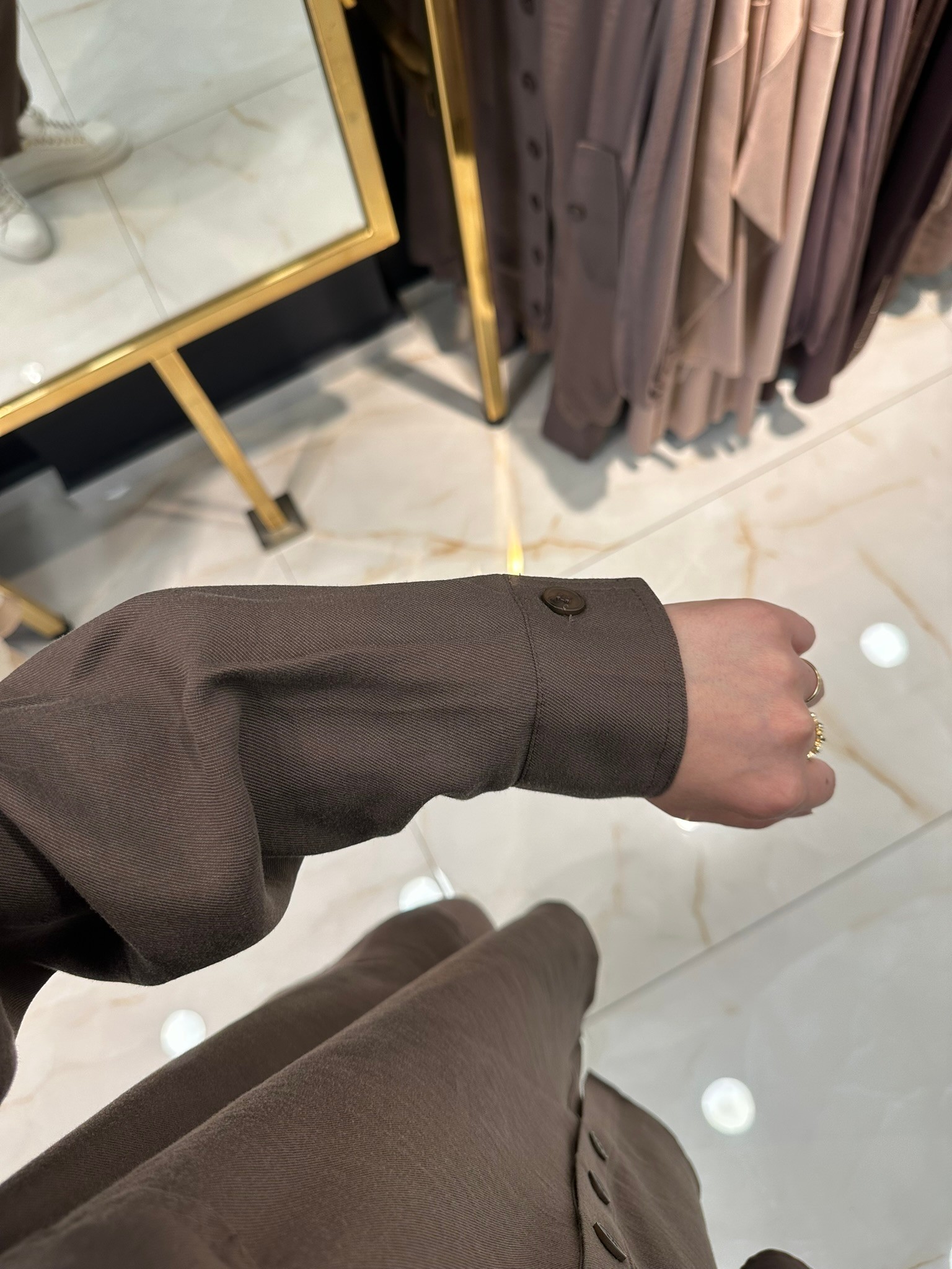 Heddy Ön Cebi İşlemeli Keten Pantolonlu Takım 25413