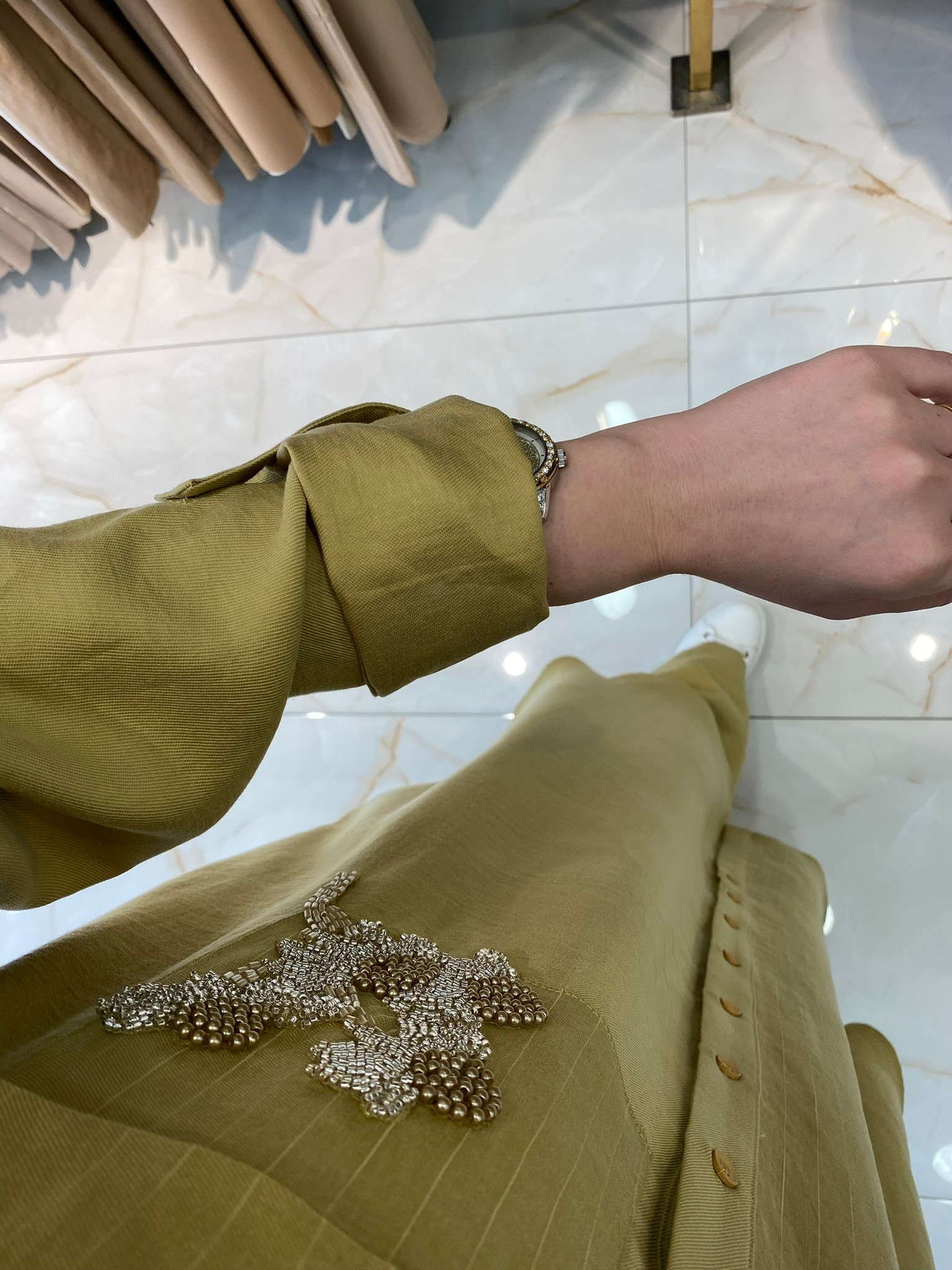 Heddy Tuniği İşlemeli Pantolonlu Takım 25447
