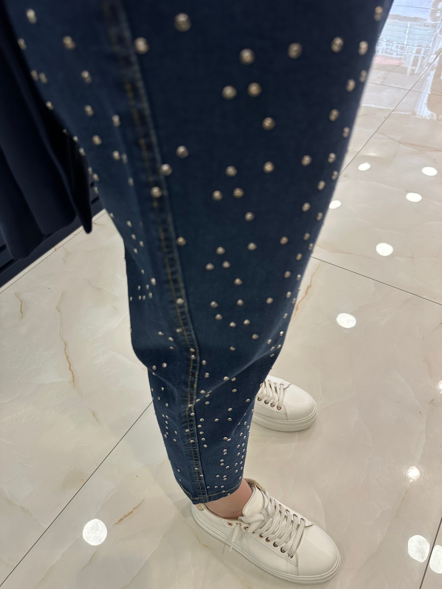 Missemramiss Denim Taşlı Pantolon 4810