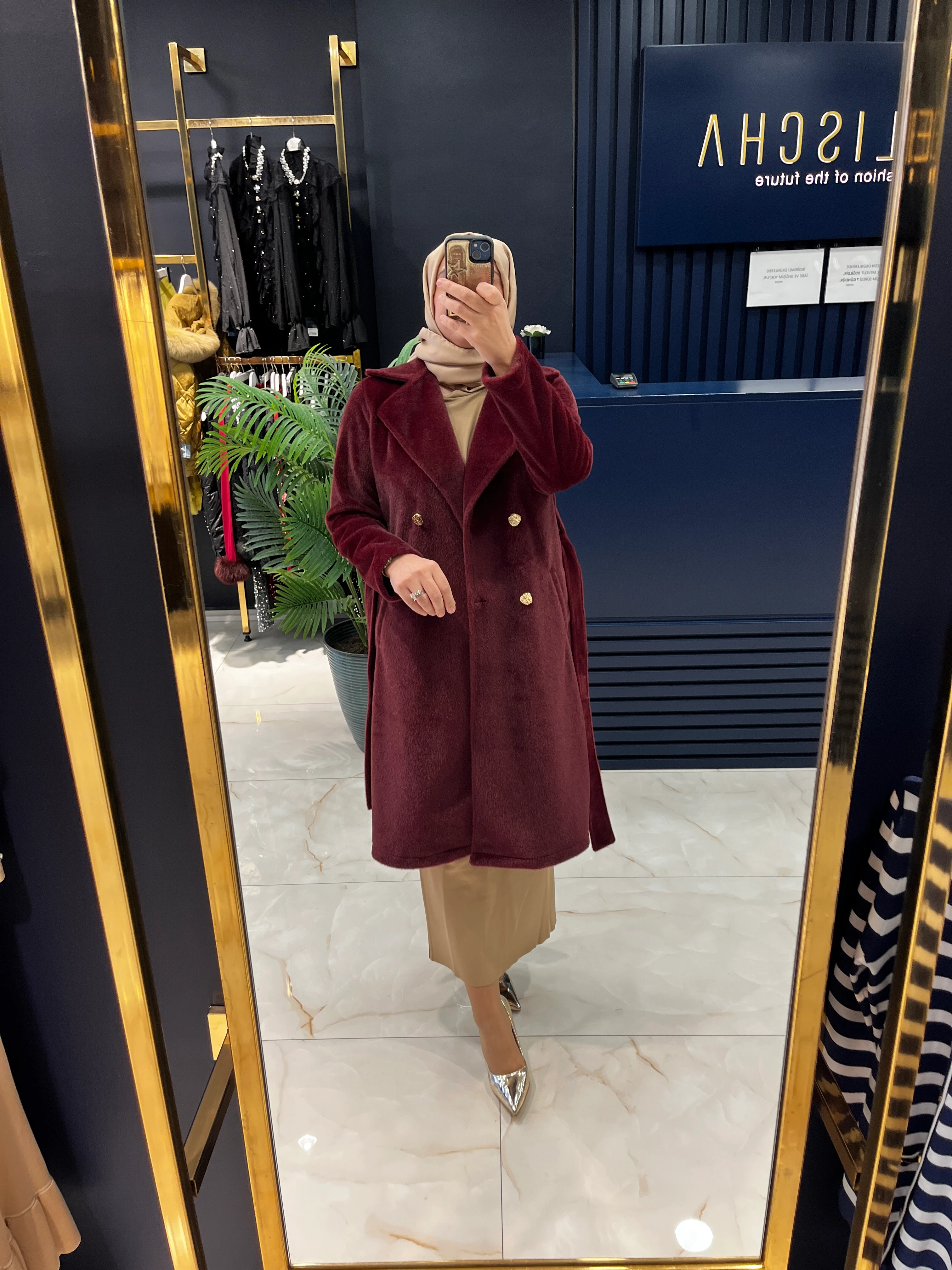 BELİSCHA FOX ASTARSIZ KABAN 6017