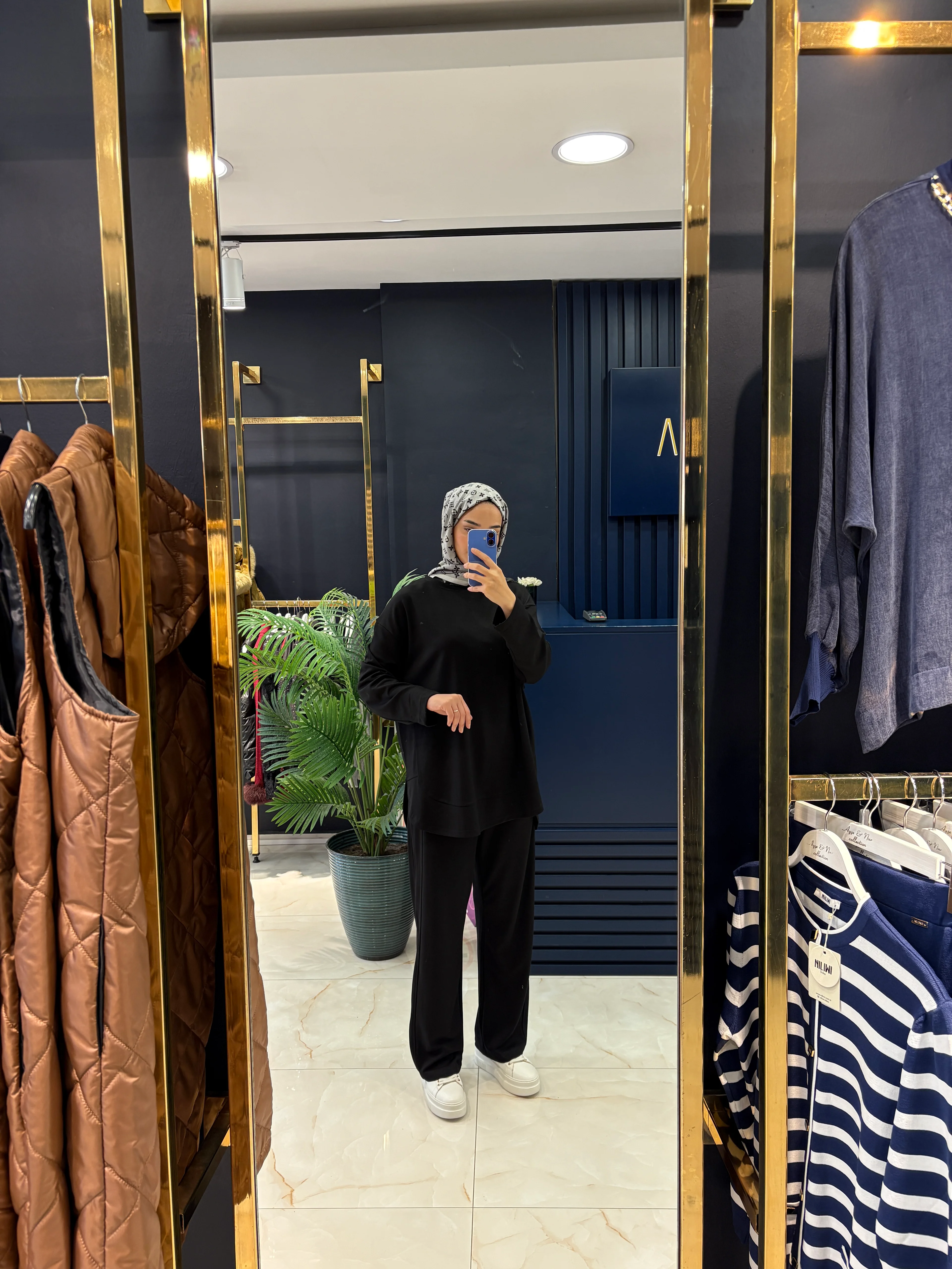 Belischa Oysho Oval Pantolonlu Takım 5038