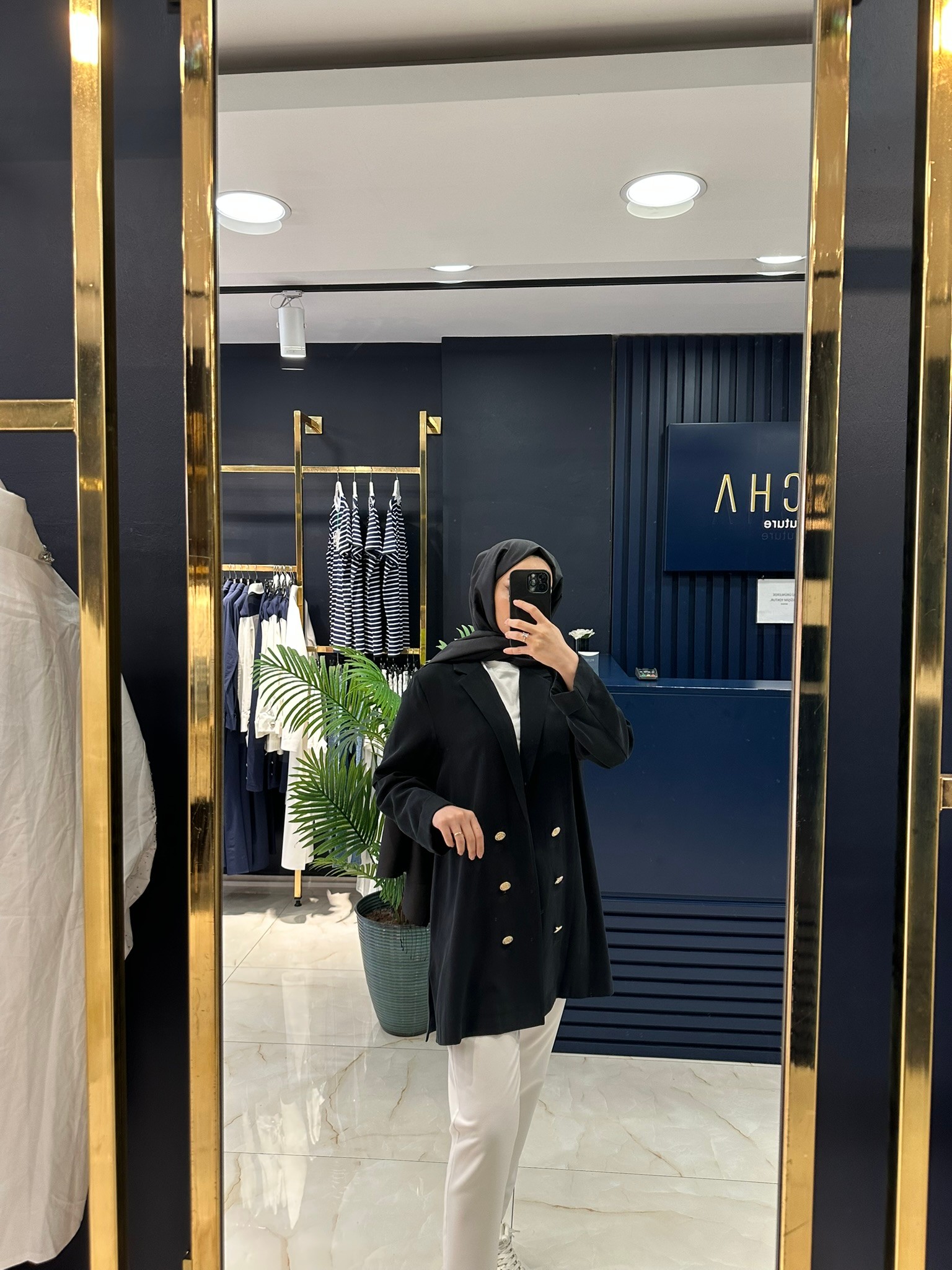 Heddy Düğmeli Tensel Blazer Ceket 25223