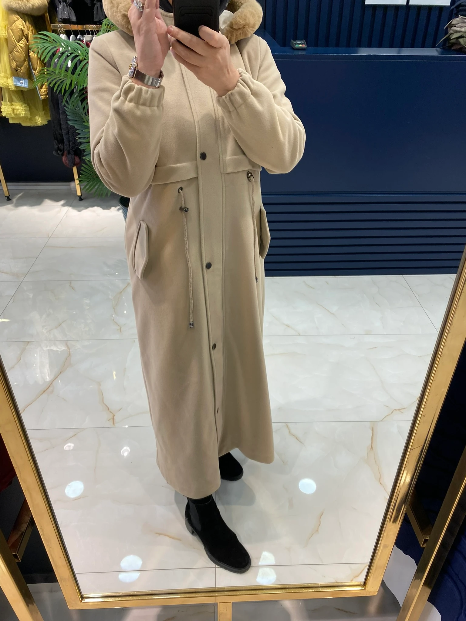 BELİSCHA FERMUARLI KAŞE KABAN 6011