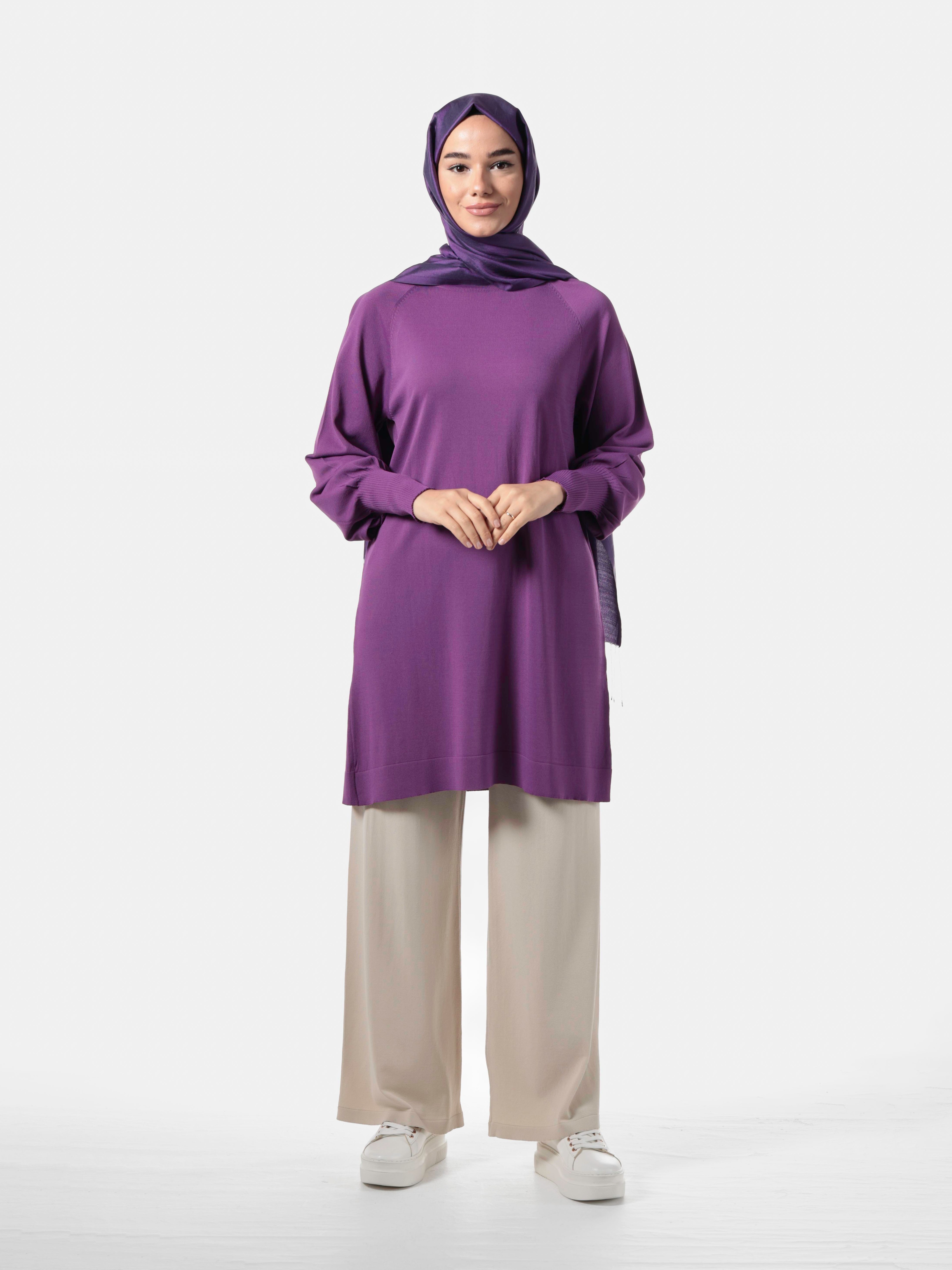 Heddy Merserize Balon Kol Tunik N015