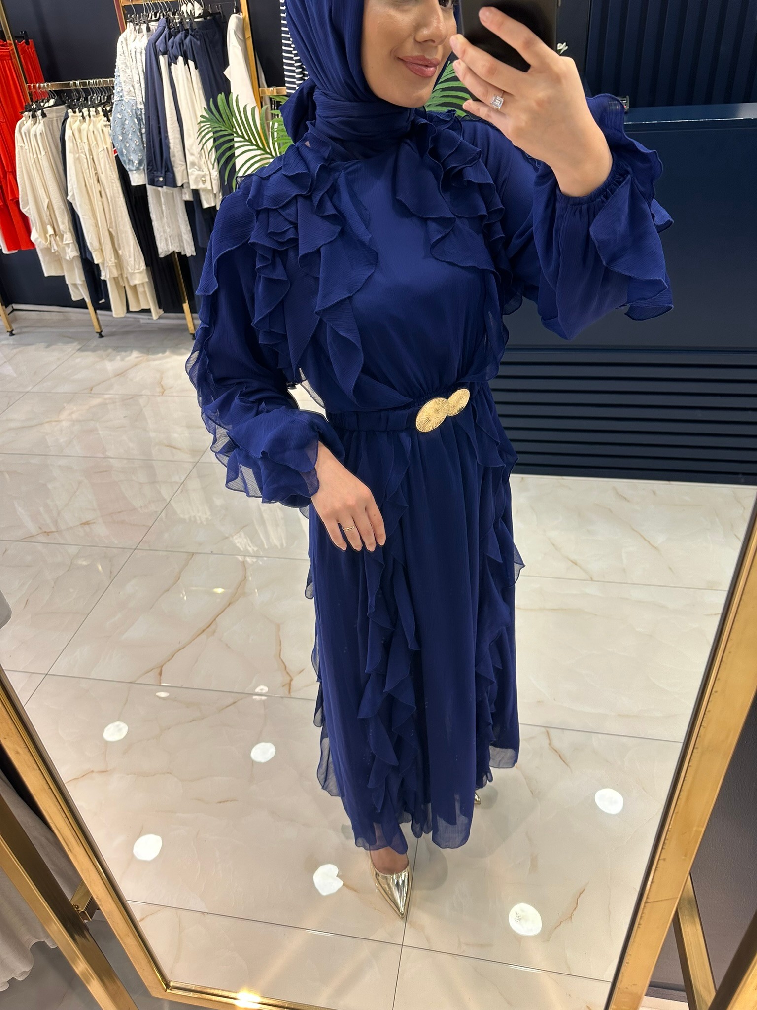 Missemramiss Special Ruffle Elbise 4807