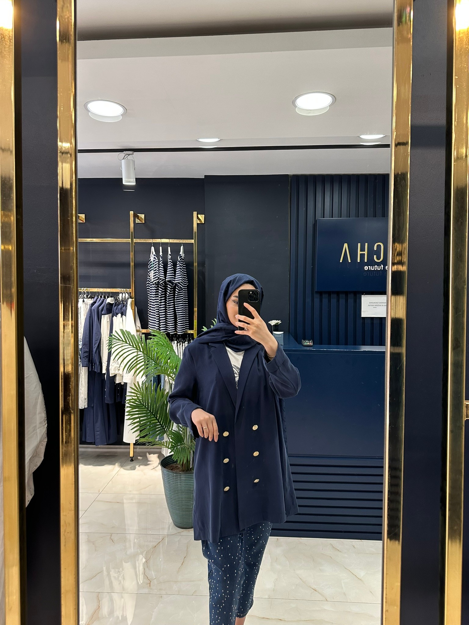 Heddy Düğmeli Tensel Blazer Ceket 25223