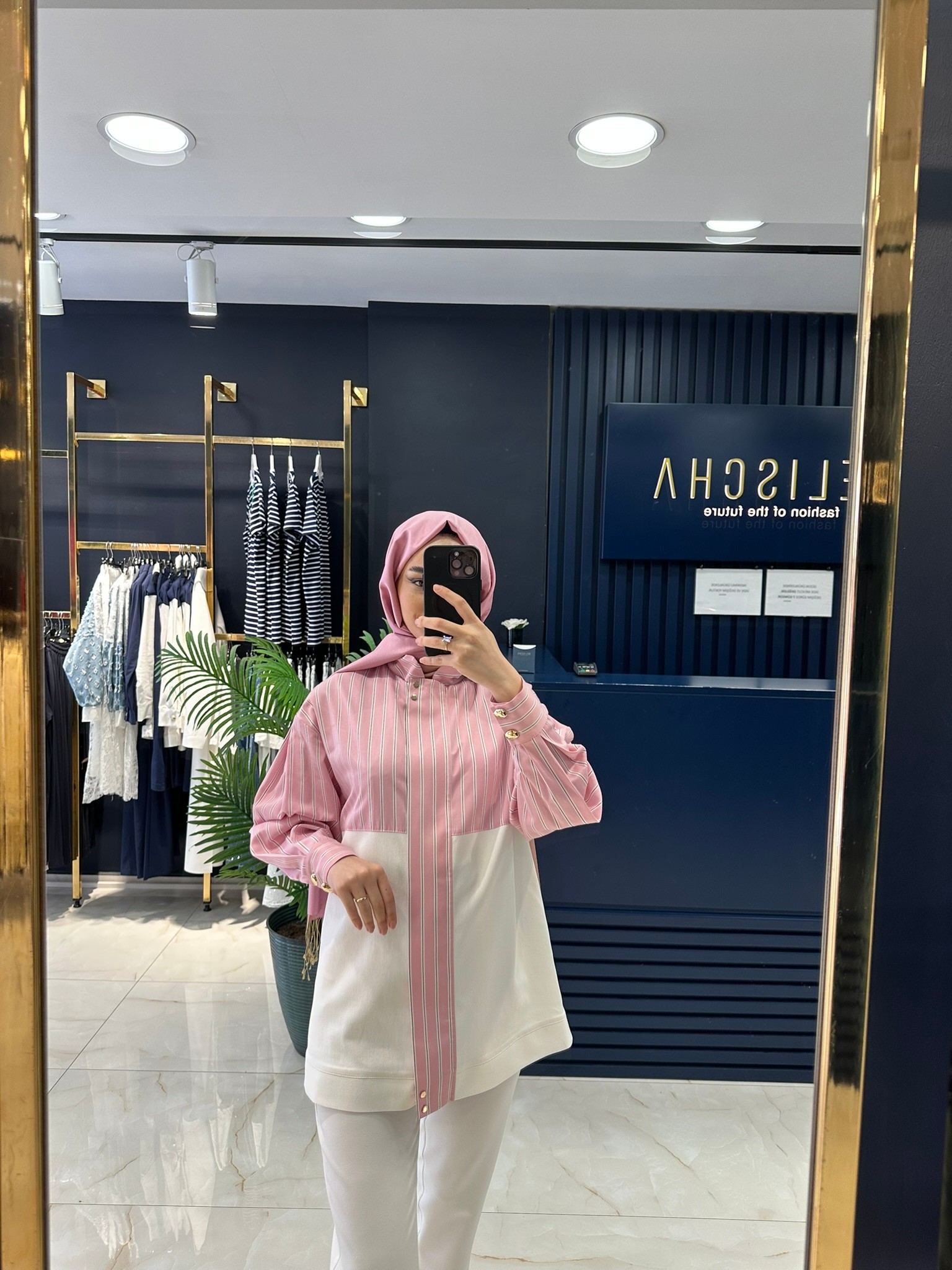 Missemramiss MSSM Çizgili Ceket 4839