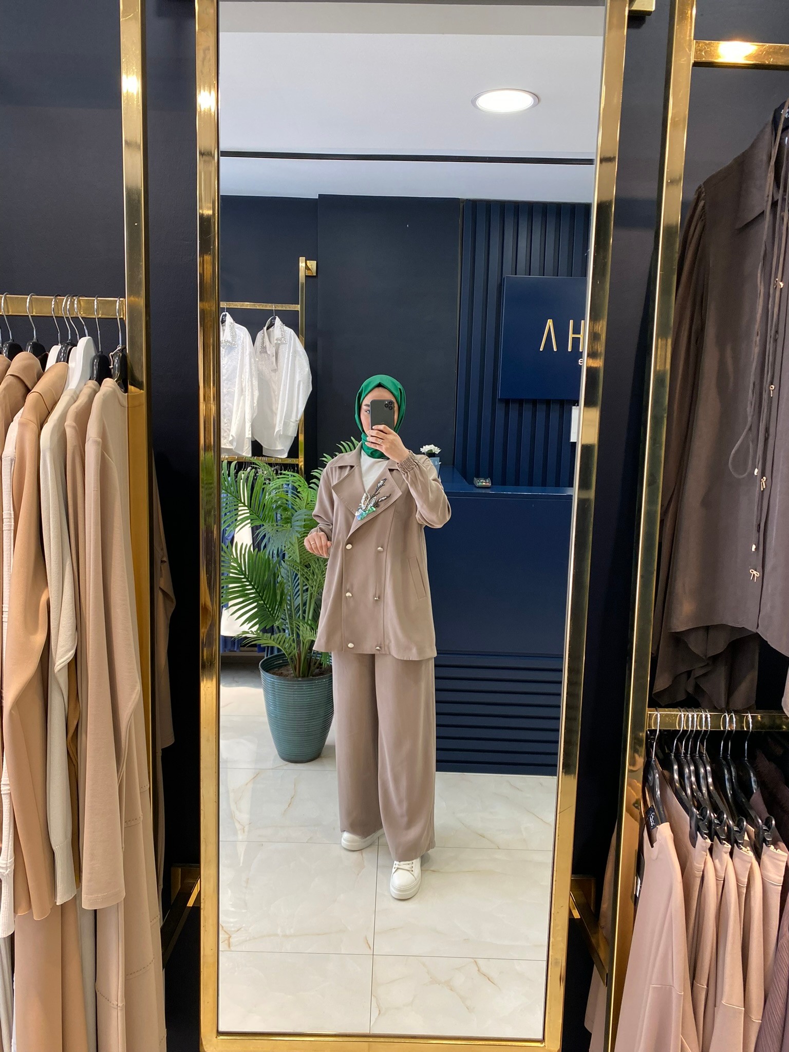 Heddy Ceketi Pul Detaylı Pantolonlu Takım 25415