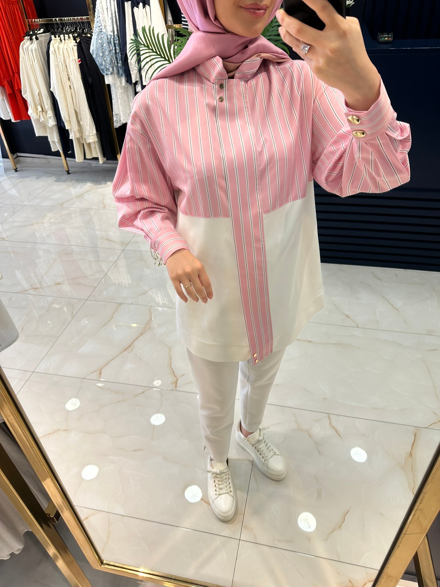 Missemramiss MSSM Çizgili Ceket 4839