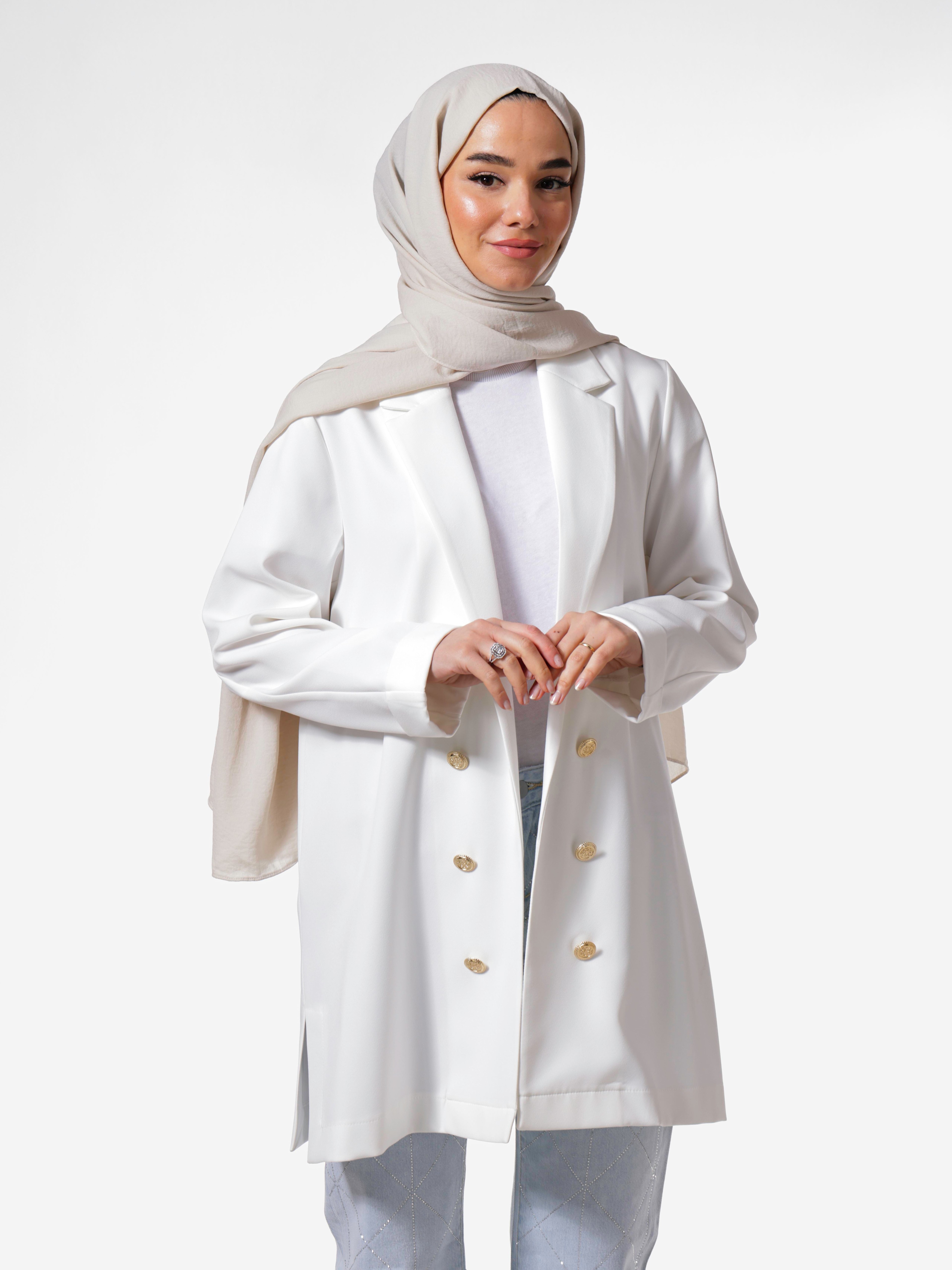 Heddy Düğmeli Astarsız Blazer Ceket 25225