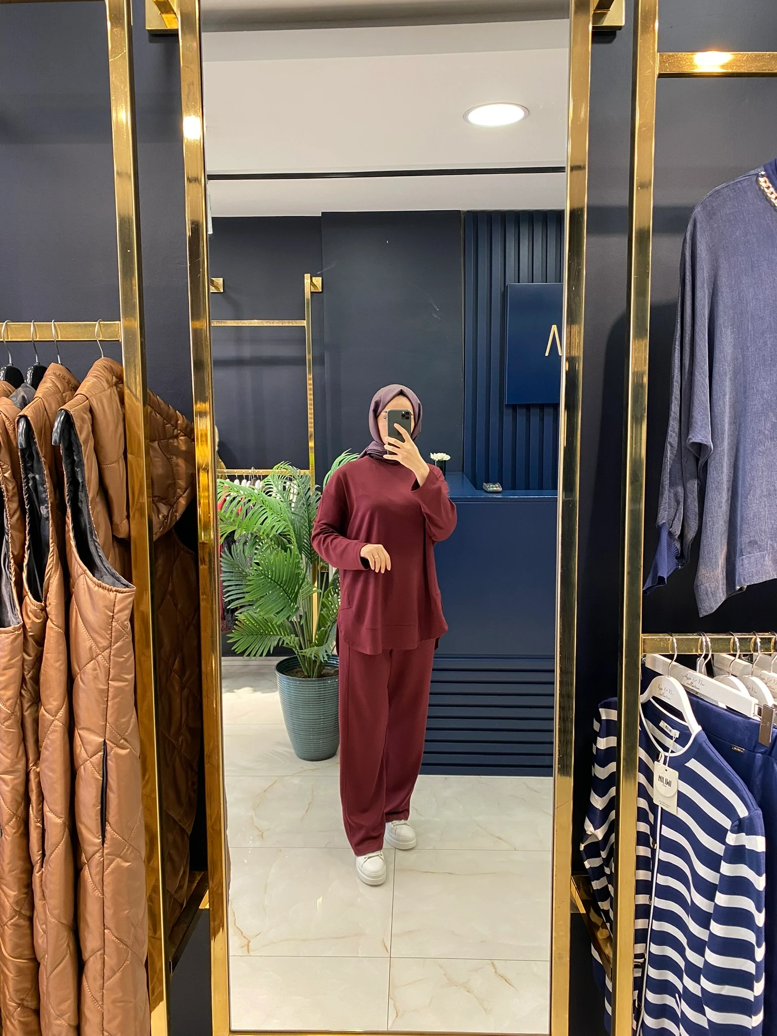 Belischa Oysho Oval Pantolonlu Takım 5038