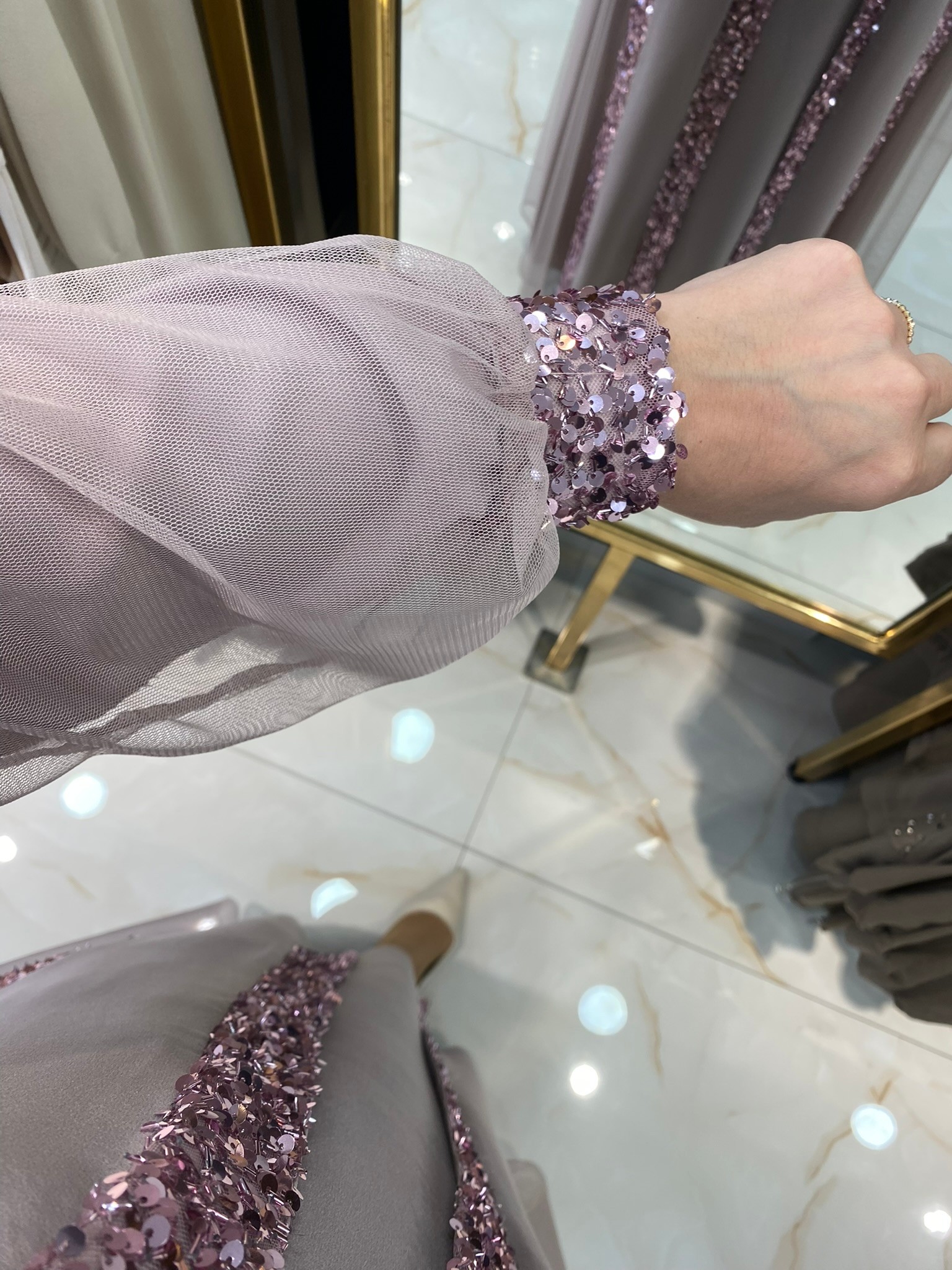 Heddy Pul Detaylı Abaya 10602
