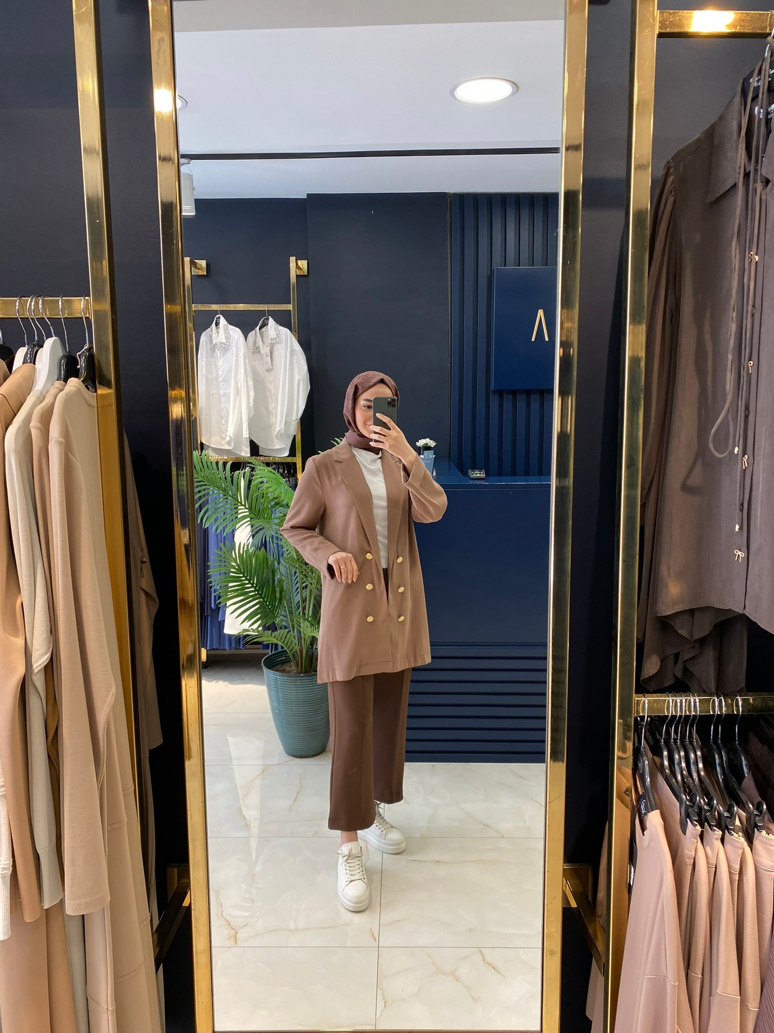 Heddy Düğmeli Tensel Blazer Ceket 25223