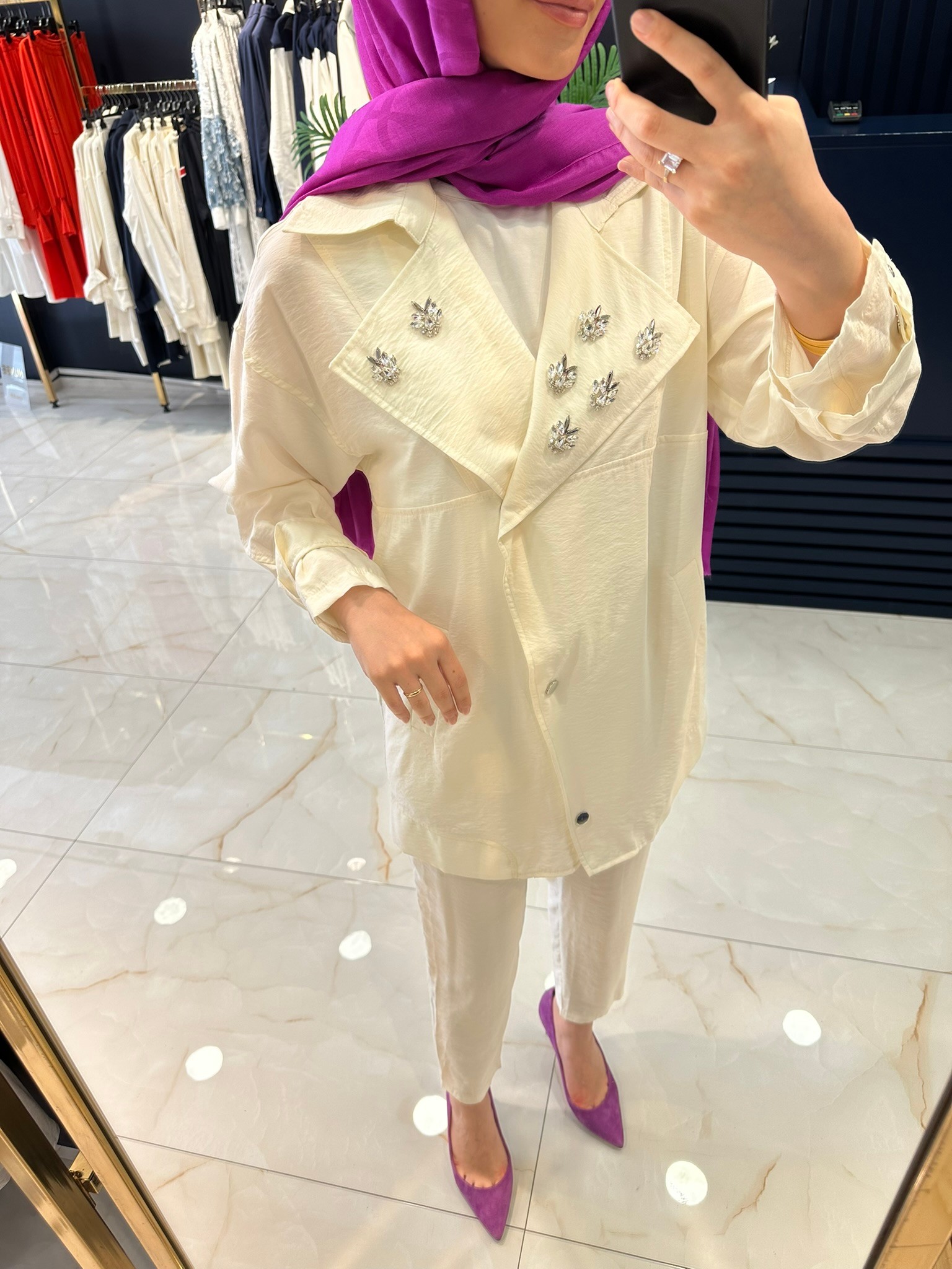 Missemramiss Shiny Pantolonlu Takım 4773
