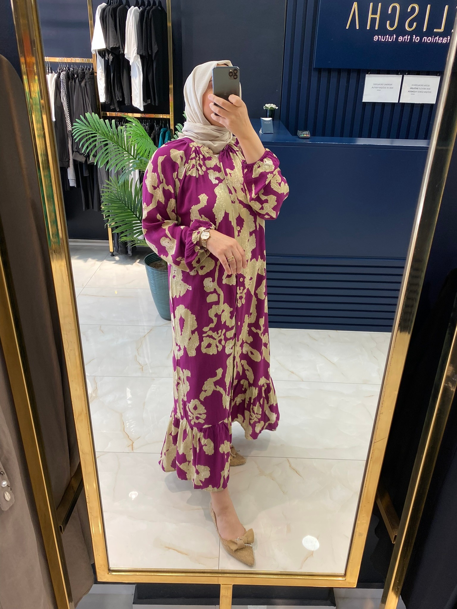 Miss Caba Kemerli Gömlek Elbise 2030