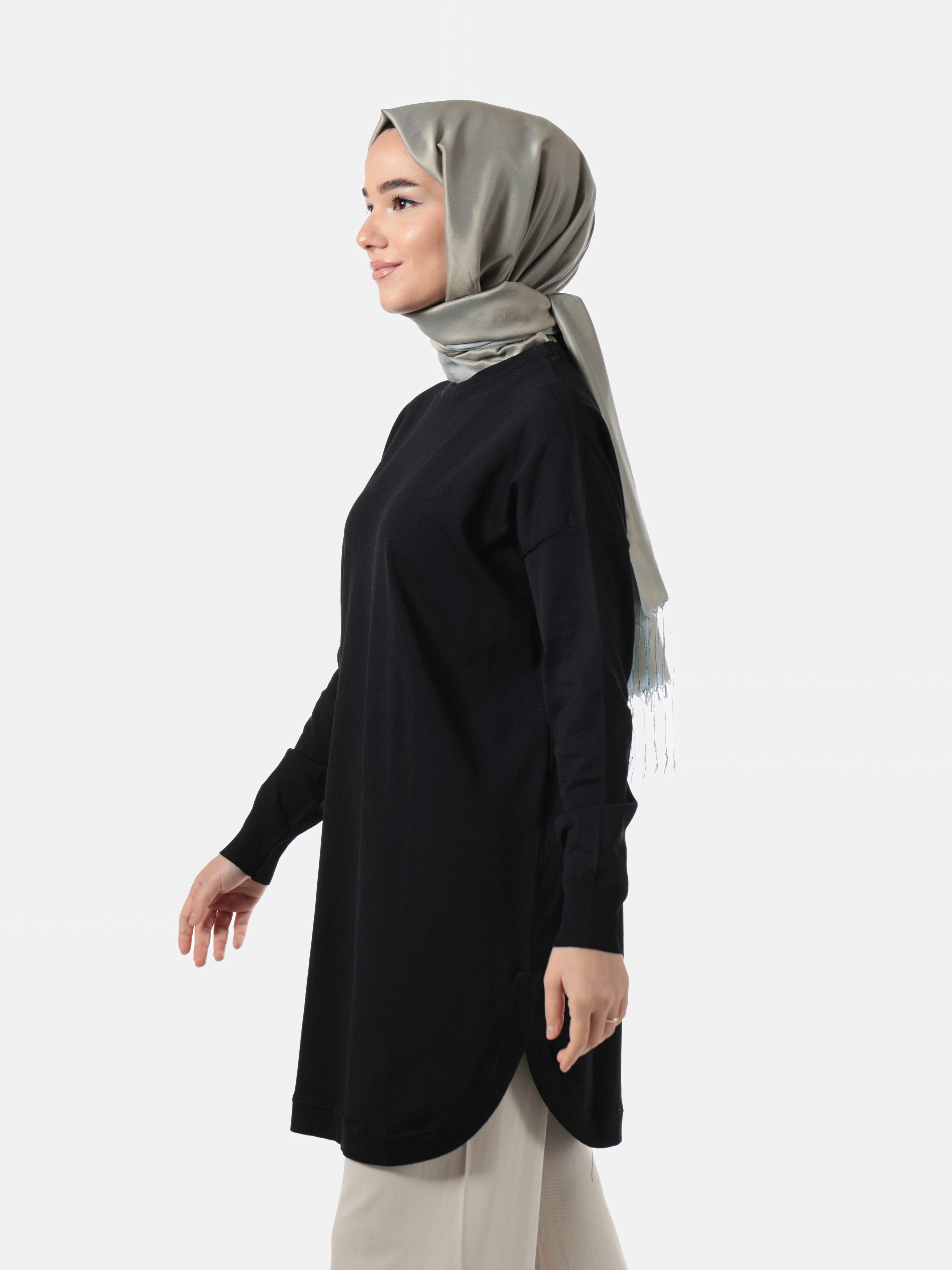 Nuss Merserize Tunik 1200-SİYAH