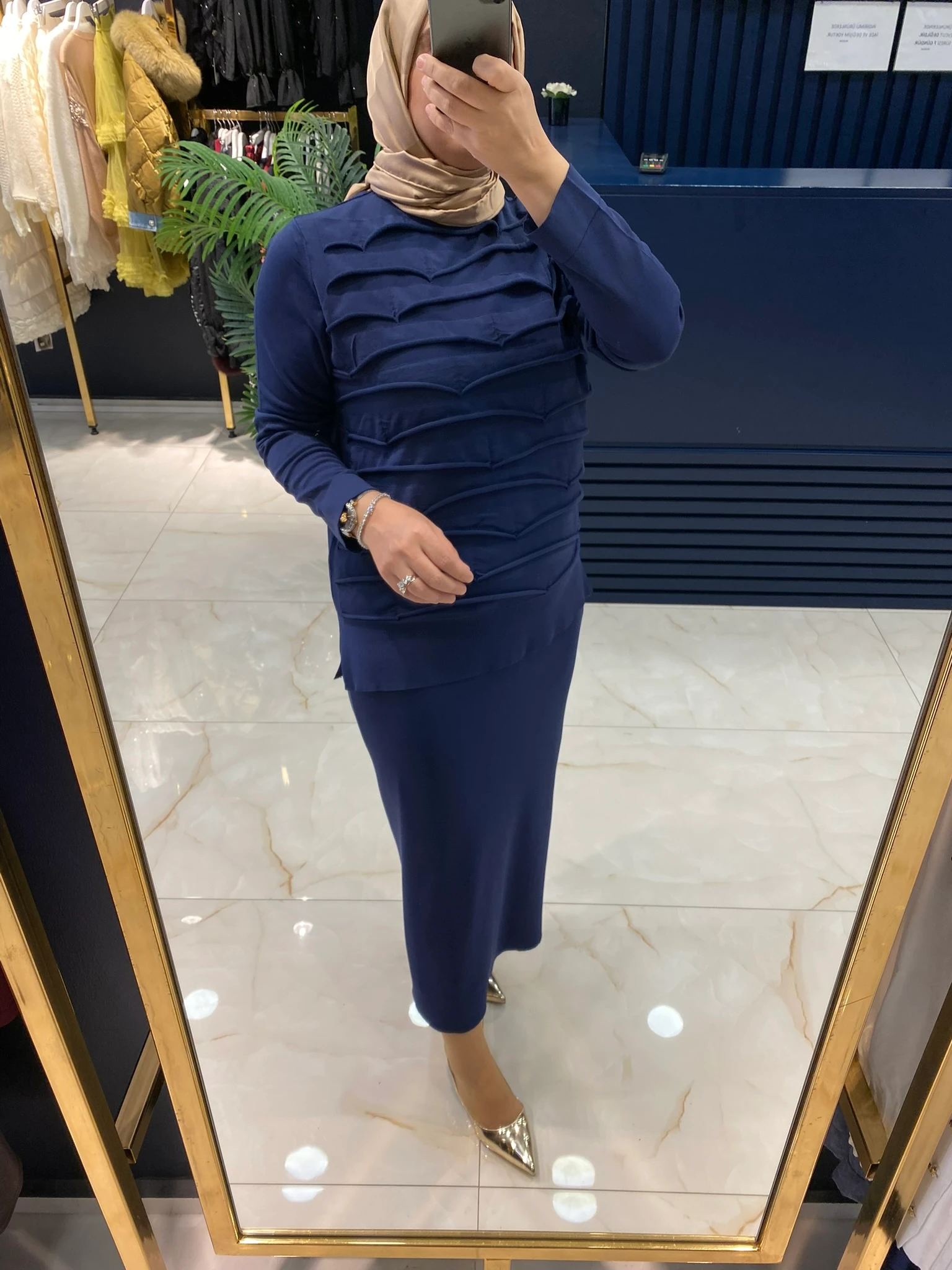 NİLİWİ TRİKO 3087 KARIŞIK TUTTURMALI BLUZ