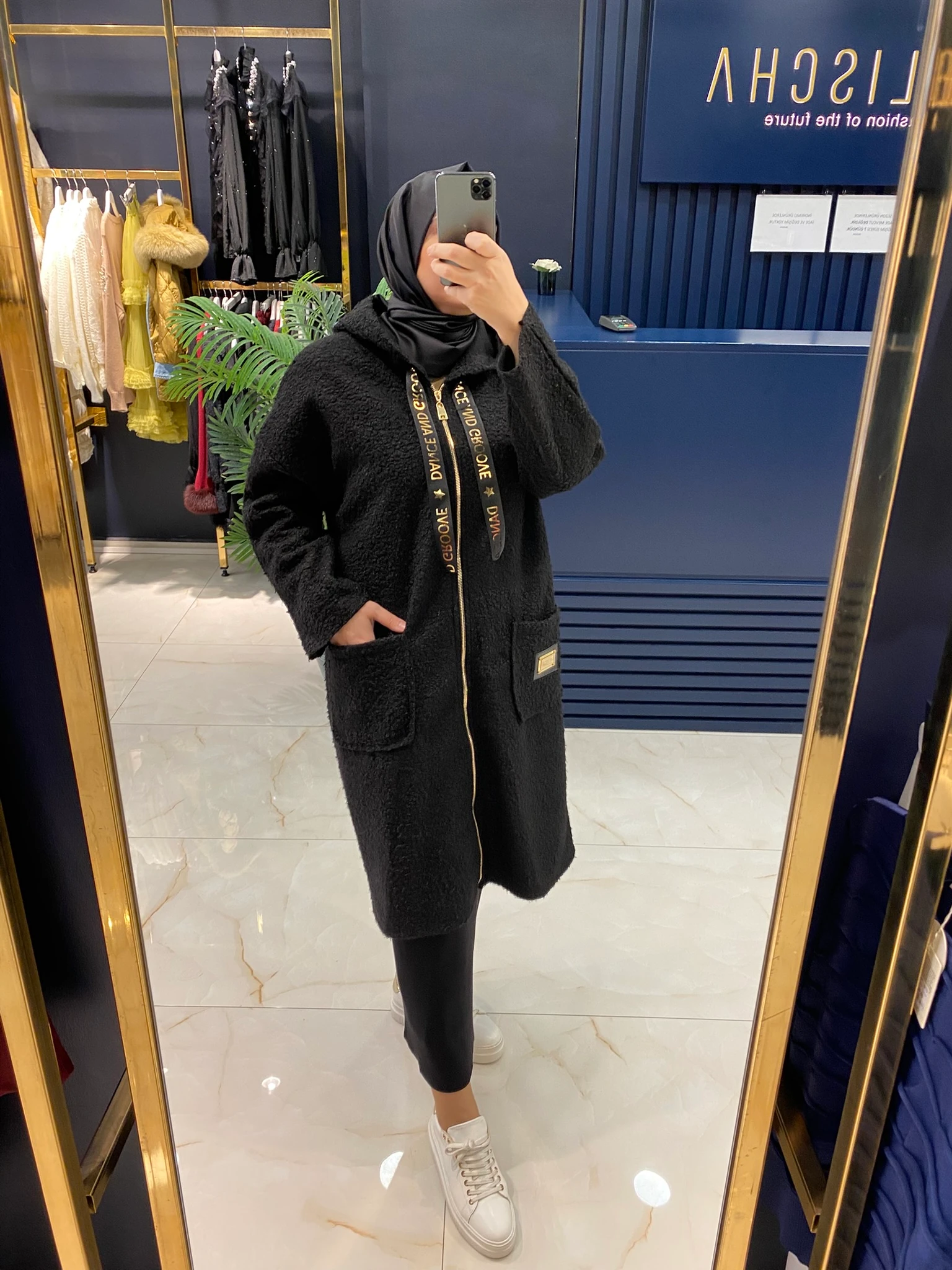 BELİSCHA 10020 FERMUARLI KUZU BUKLET KAP