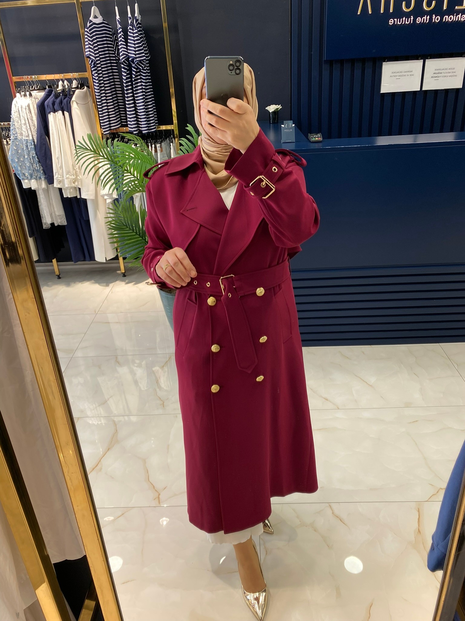 Missemramiss Rose Trençkot 4721