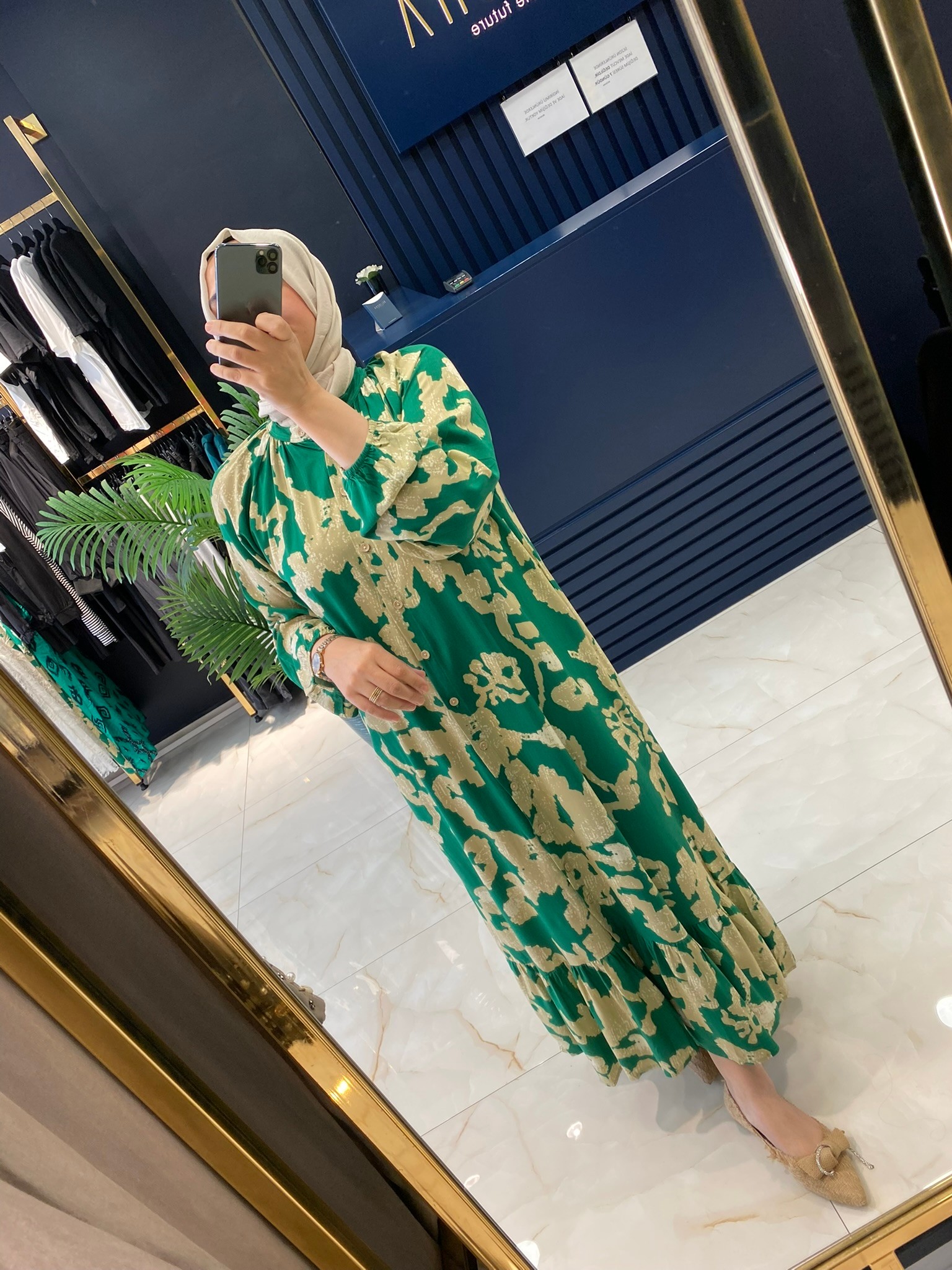 Miss Caba Kemerli Gömlek Elbise 2030
