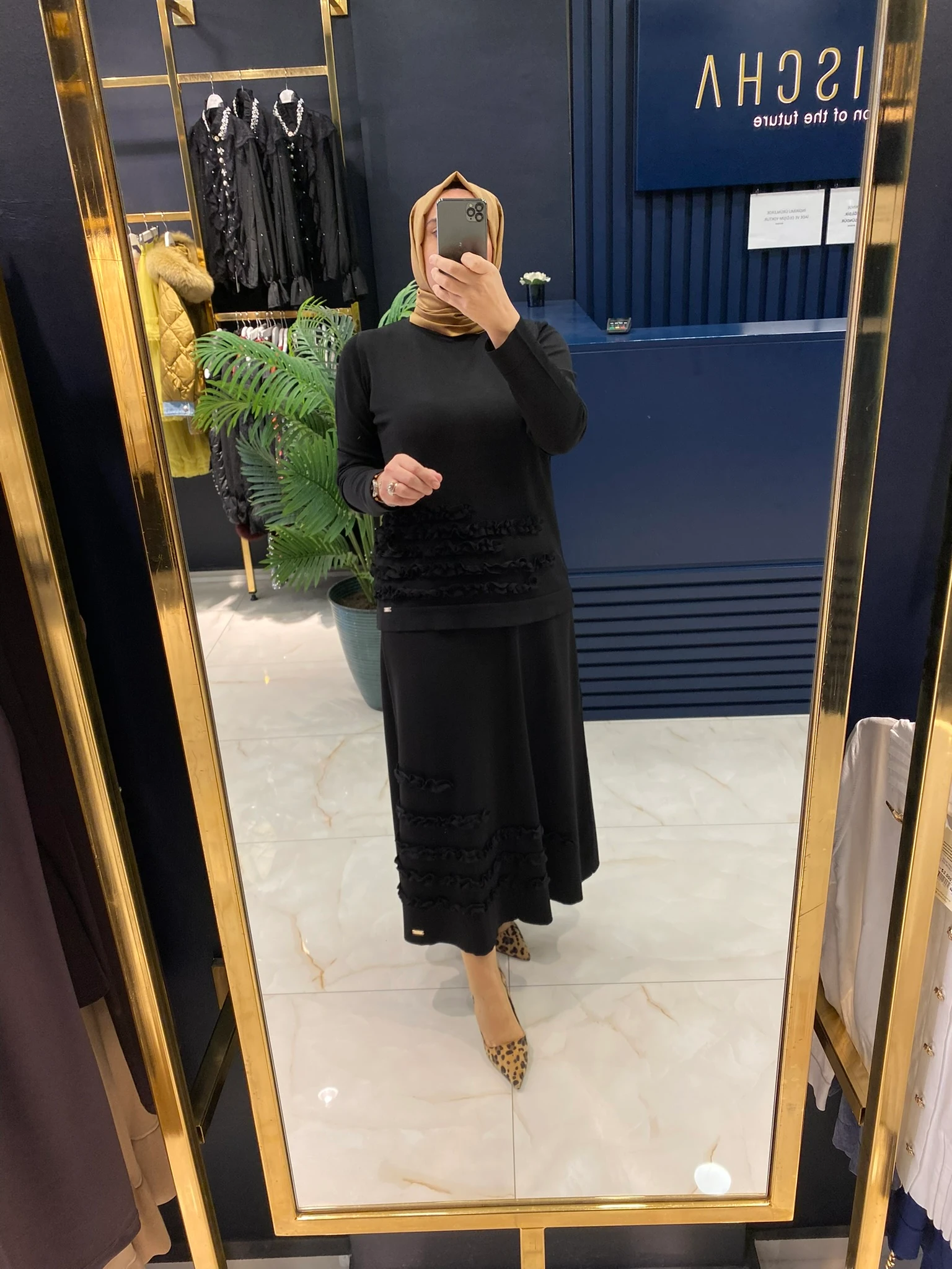 NİLİWİ TRİKO 3080 FIRFIRLI ETEKLİ TAKIM