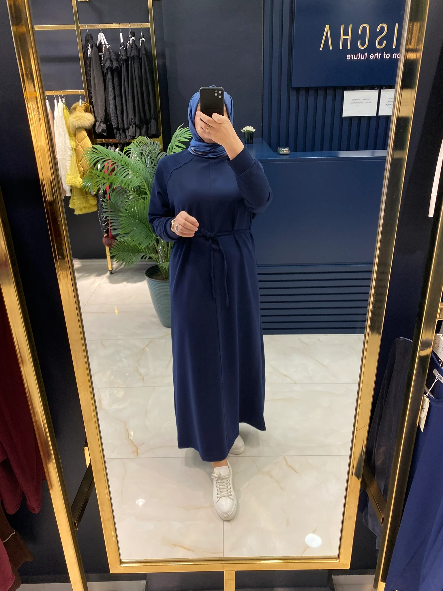 BELİSCHA REGLAN KOL ELBİSE 7029