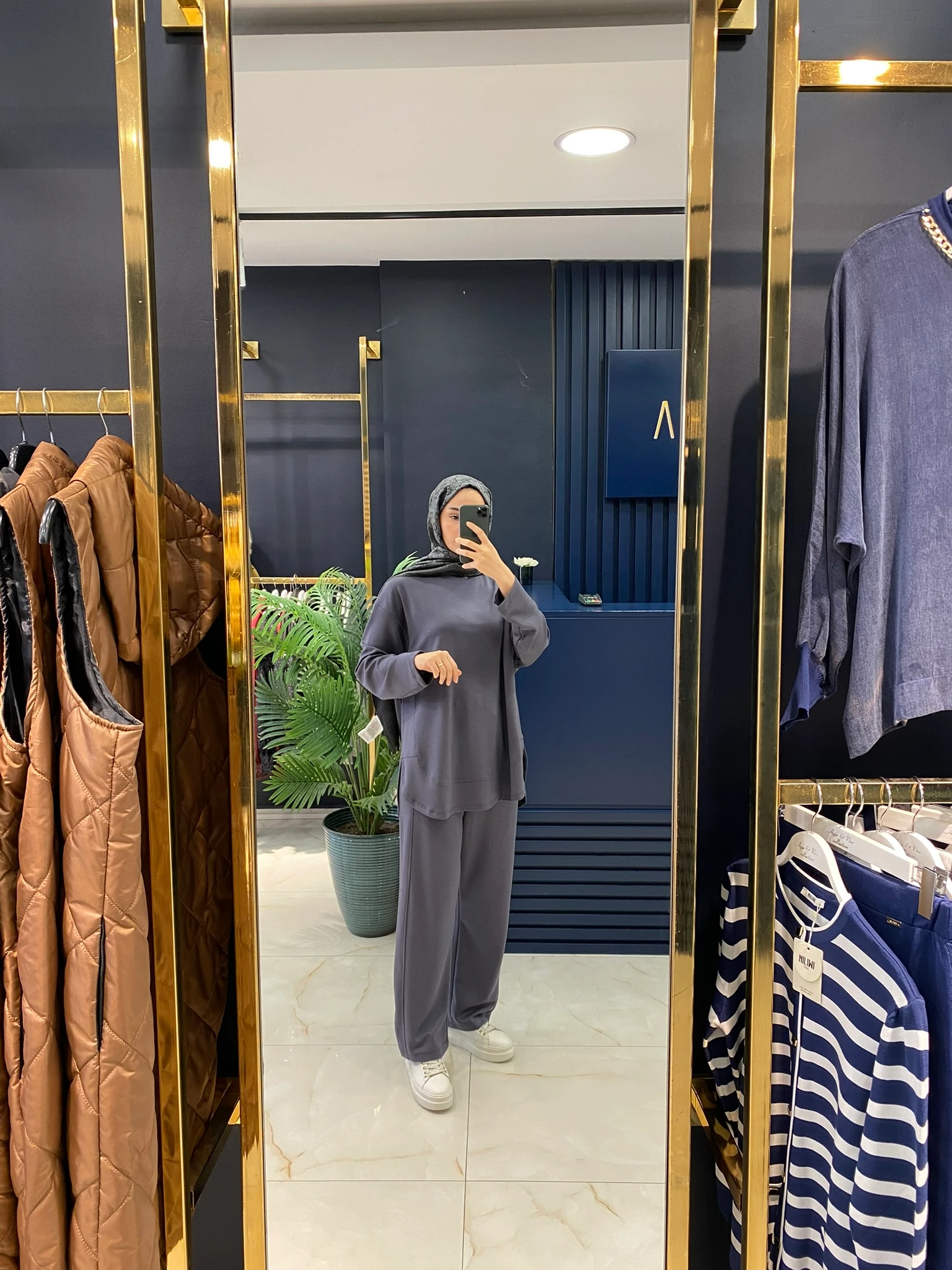 Belischa Oysho Oval Pantolonlu Takım 5038