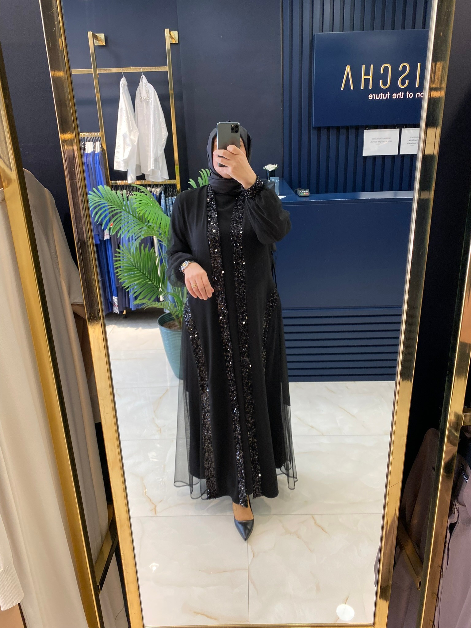 Heddy Pul Detaylı Abaya 10602
