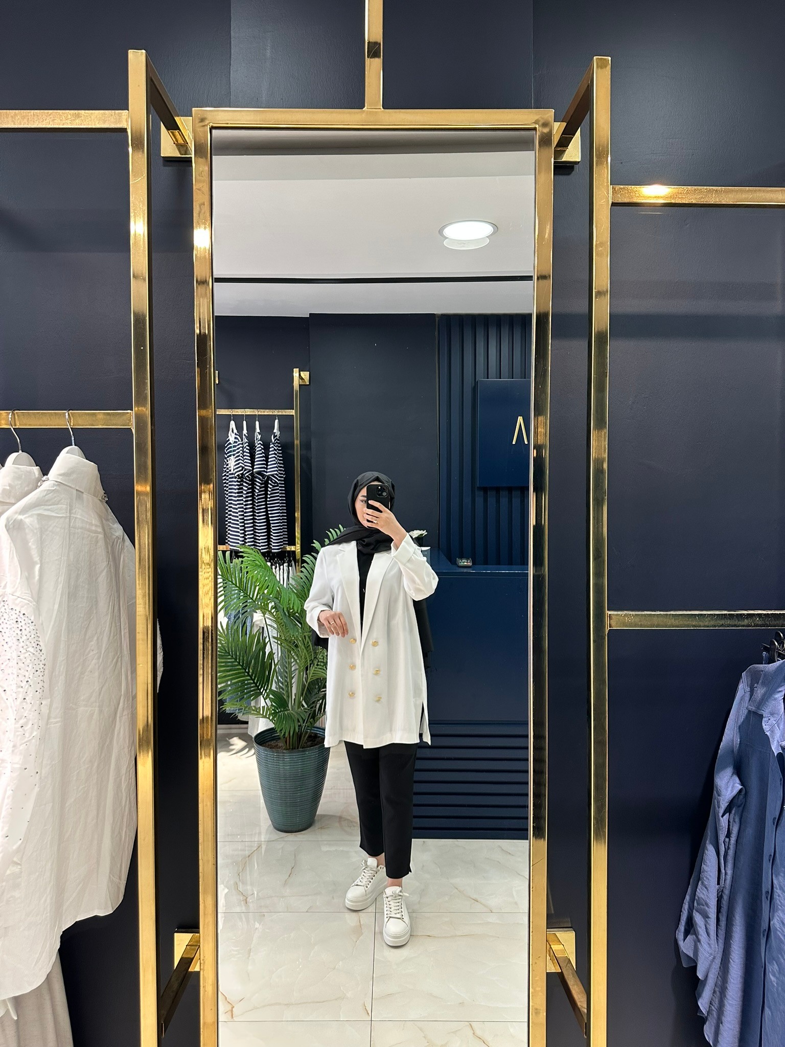 Heddy Düğmeli Tensel Blazer Ceket 25223