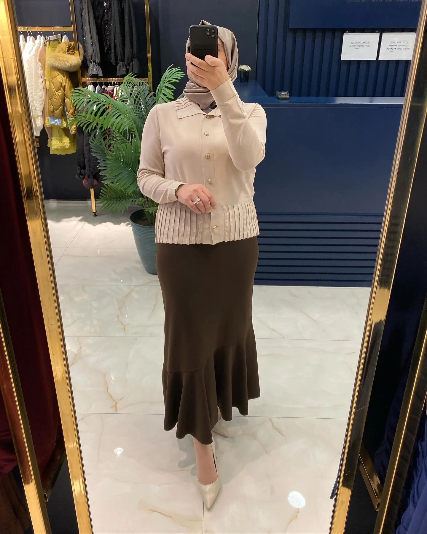 BELİSCHA SCUBA ÇAPRAZ VOLAN ETEK 1041