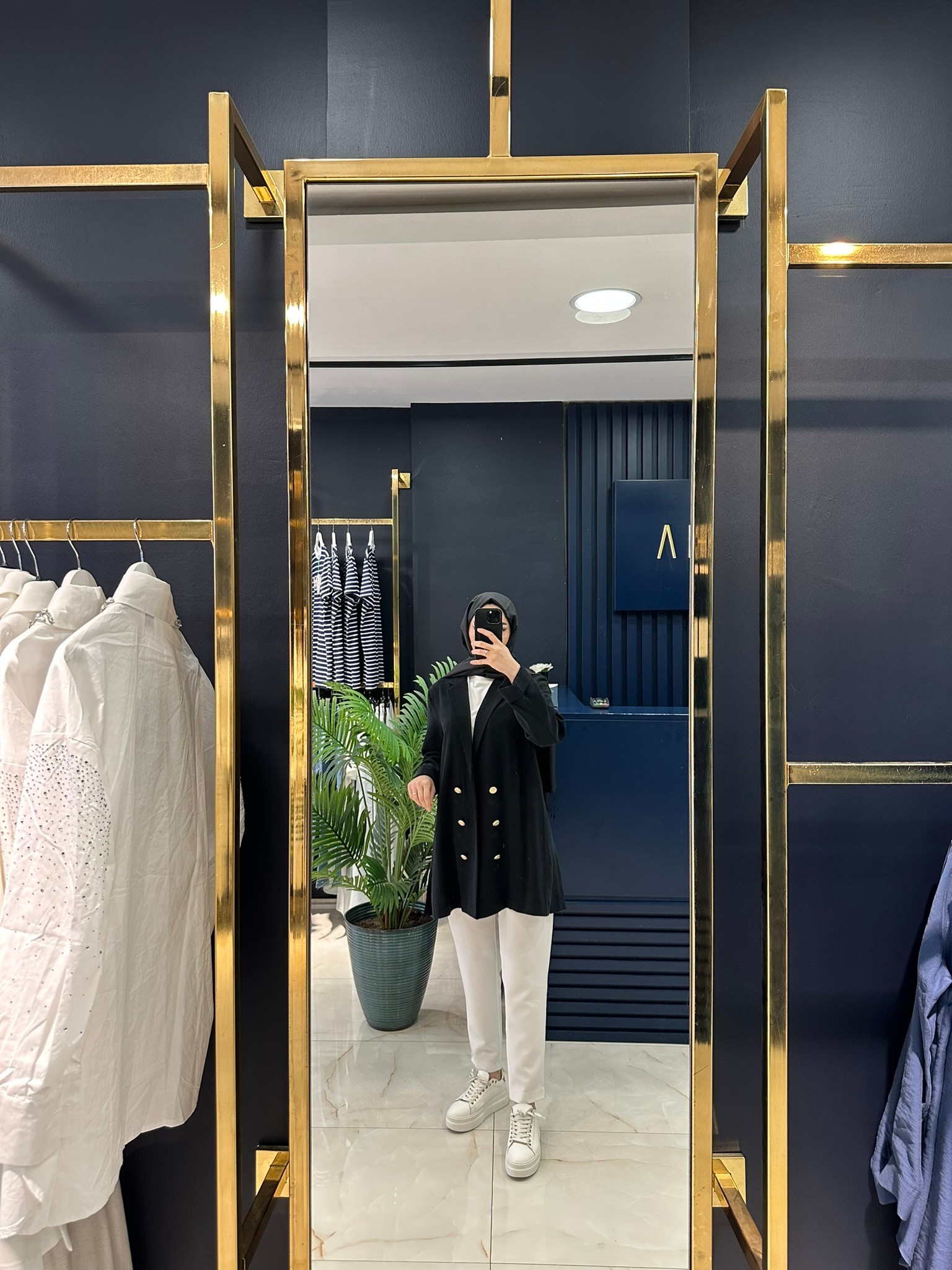 Heddy Düğmeli Tensel Blazer Ceket 25223
