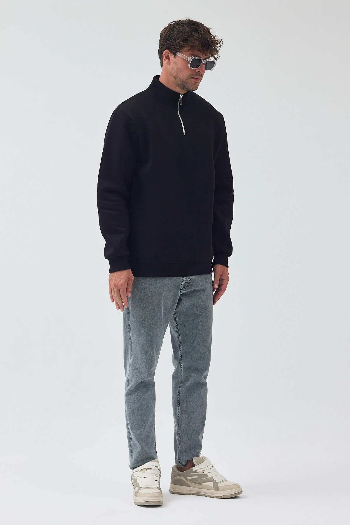 Yarım Fermuarlı Sweat