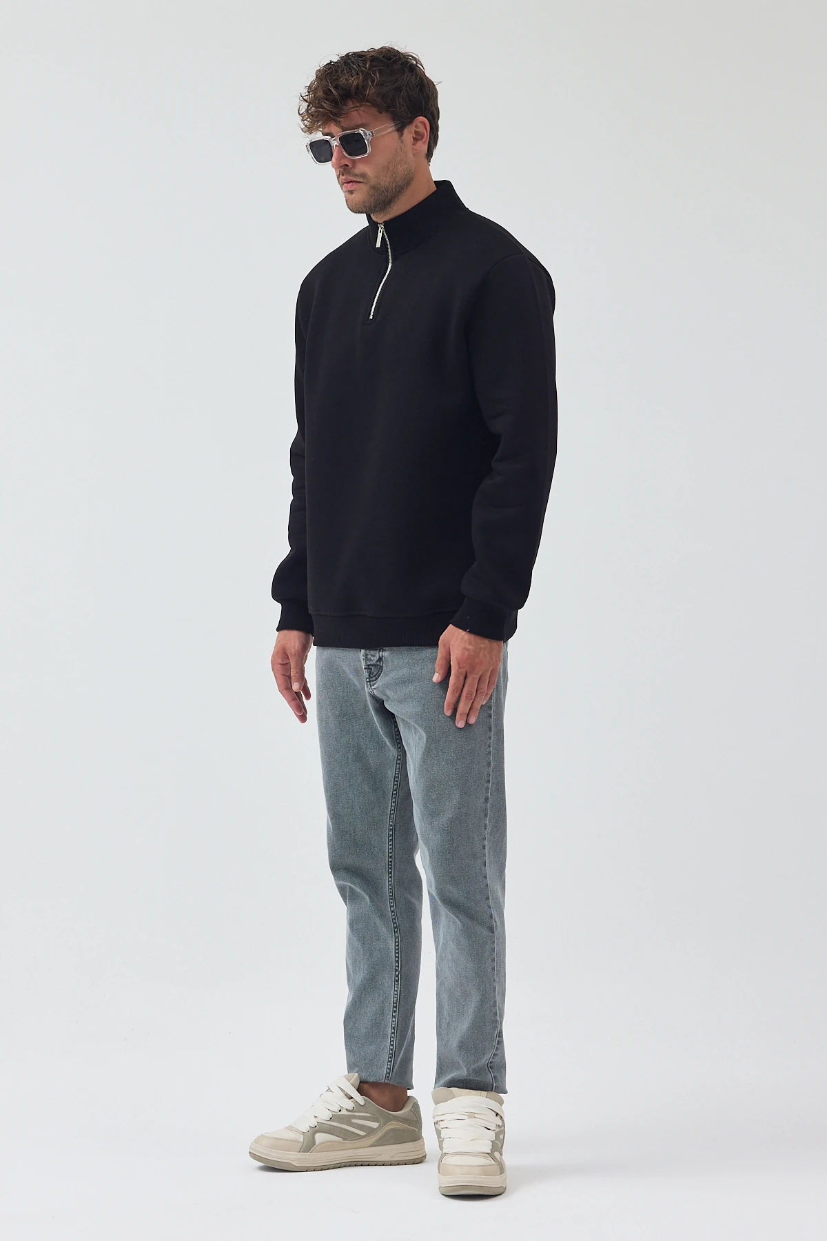 Yarım Fermuarlı Sweat