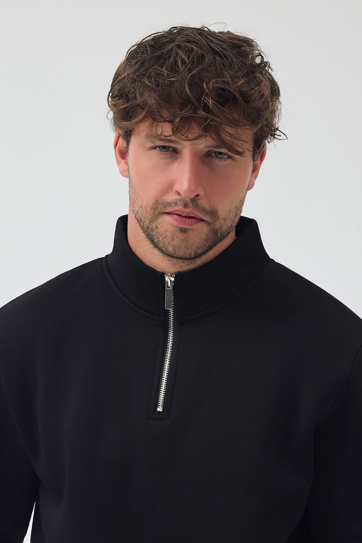 Yarım Fermuarlı Sweat