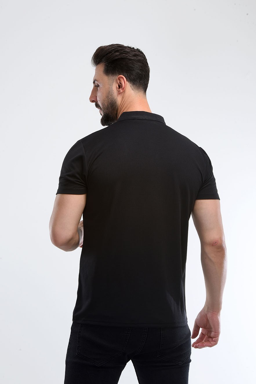  Drytouch Polo Yaka Kısa Kollu Tişört 
