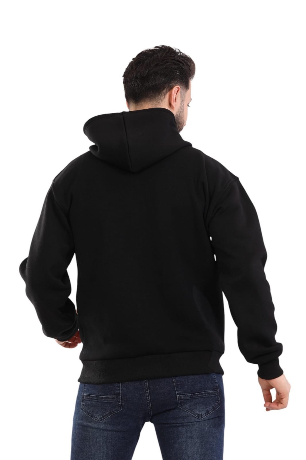 Kapüşonlu Fermuarlı Sweatshirt